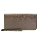 Bottega Veneta Khaki Leather Wallet  (Pre-Owned)