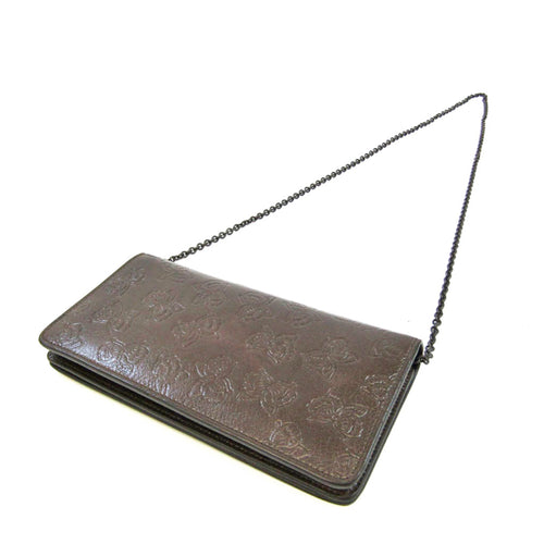 Bottega Veneta Khaki Leather Wallet  (Pre-Owned)
