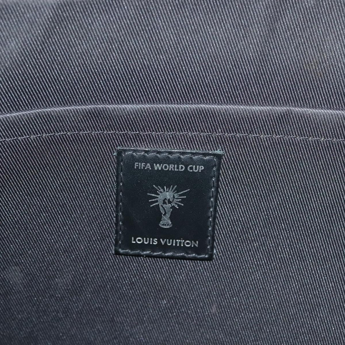 Louis Vuitton Pochette Jour Limited Edition Fifa World Cup Epi Leather Black Leather Clutche & Pouche Bag (Pre-Owned)
