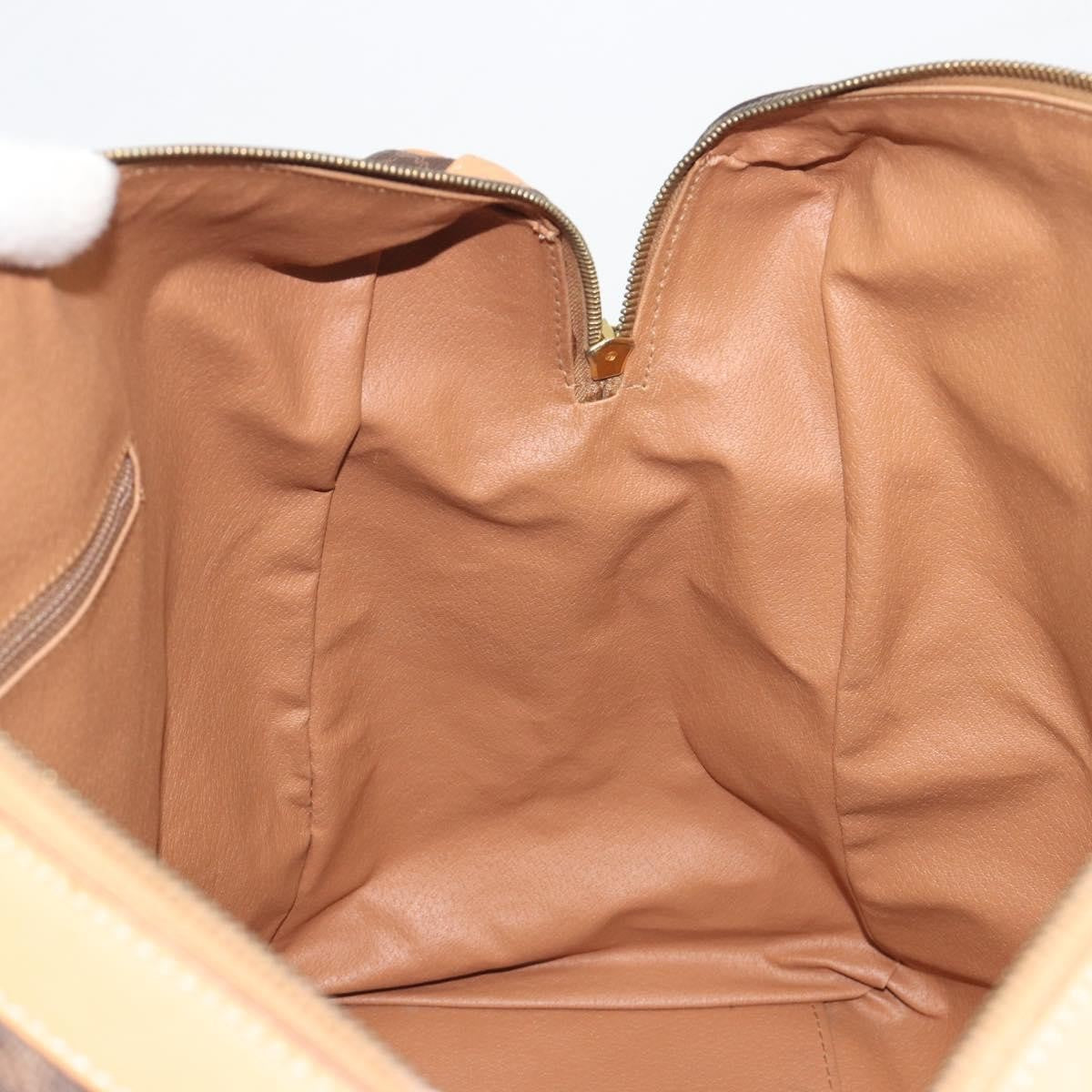 Celine Boston Macadam Canvas Brown Pvc Travel Bag Bag (Pre-Owned)