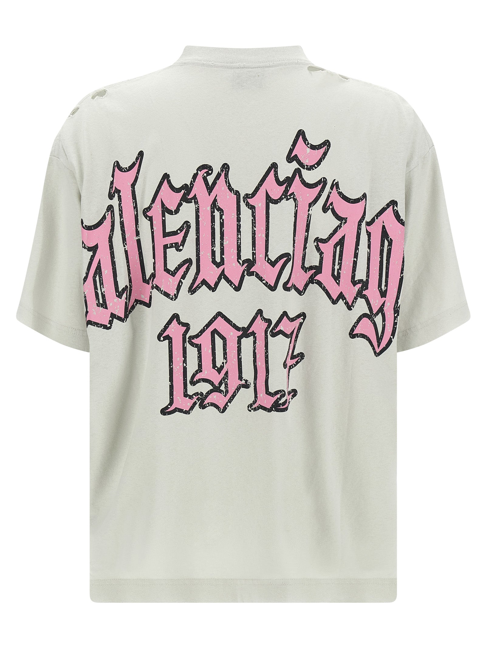 Balenciaga Women's Blackletter Script T-Shirt