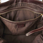 Gucci Brown Leather Tote Bag (Pre-Owned)