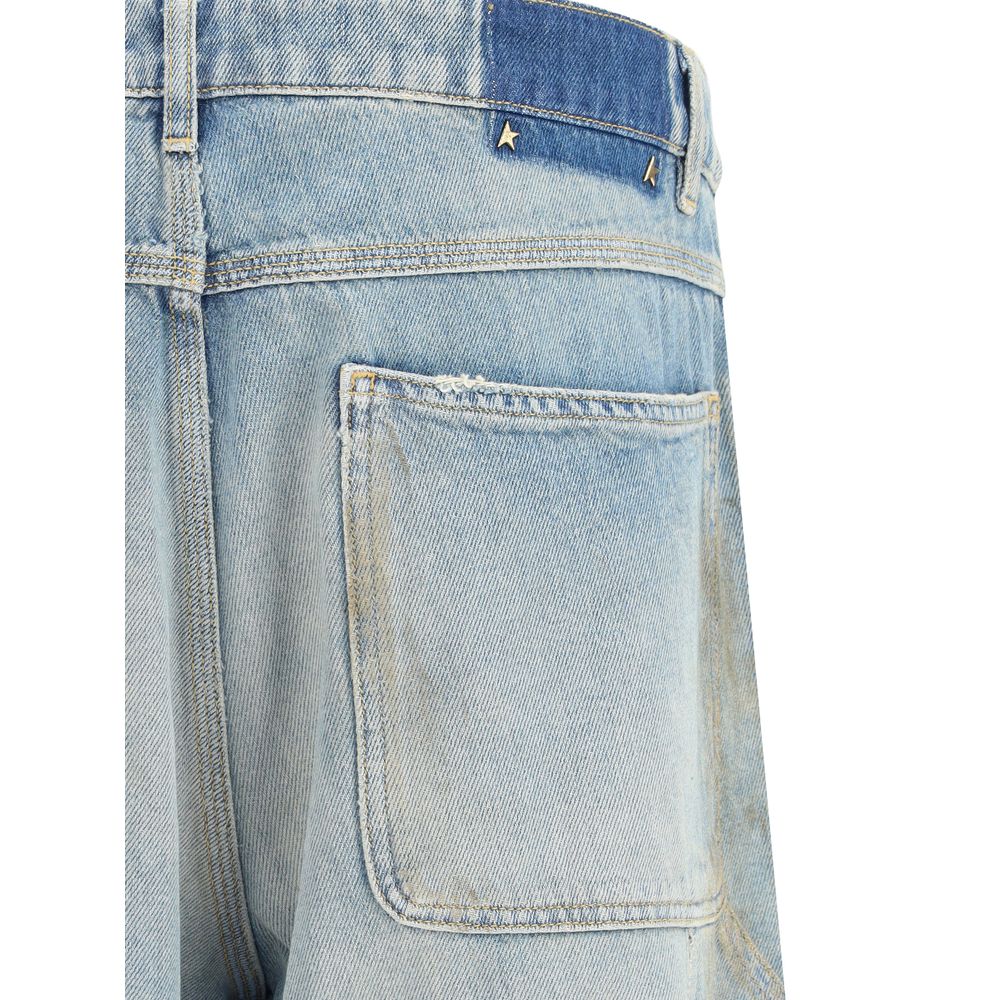 Golden Goose Blue Cotton Jeans Men's Denim