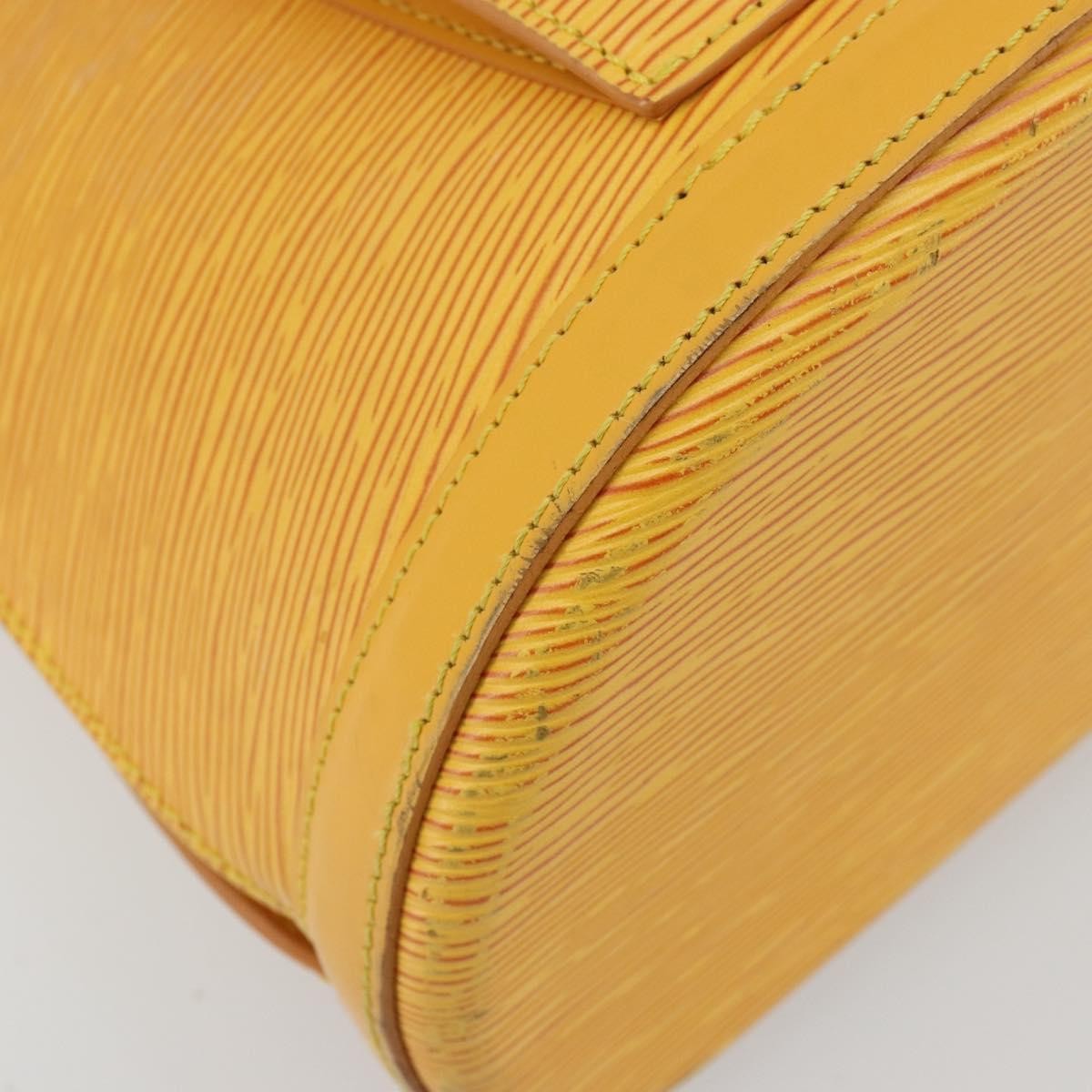Louis Vuitton Gobelins Epi Leather Yellow Leather Backpack Bag (Pre-Owned)