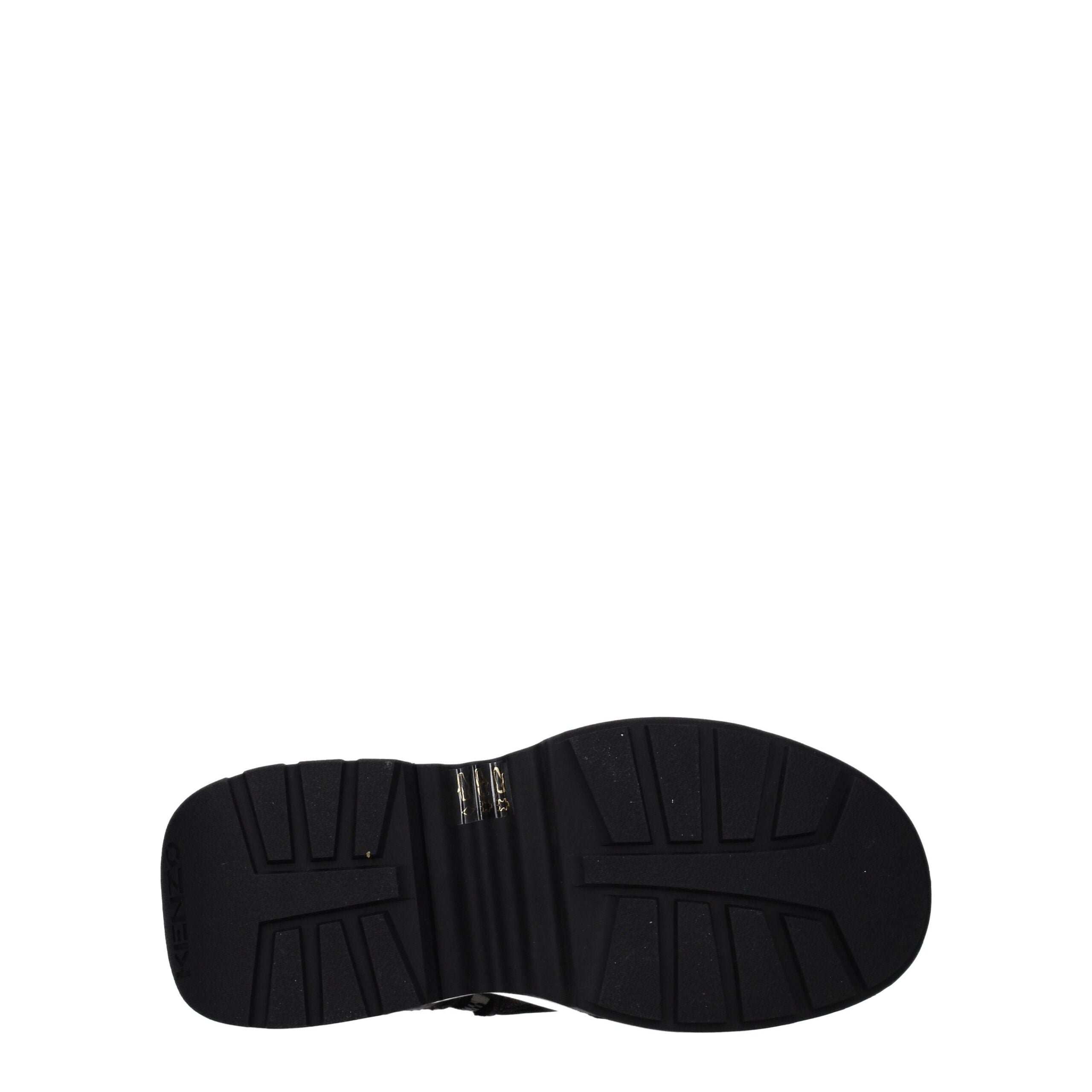 Kenzo Black Leather Ankle Men's Boots