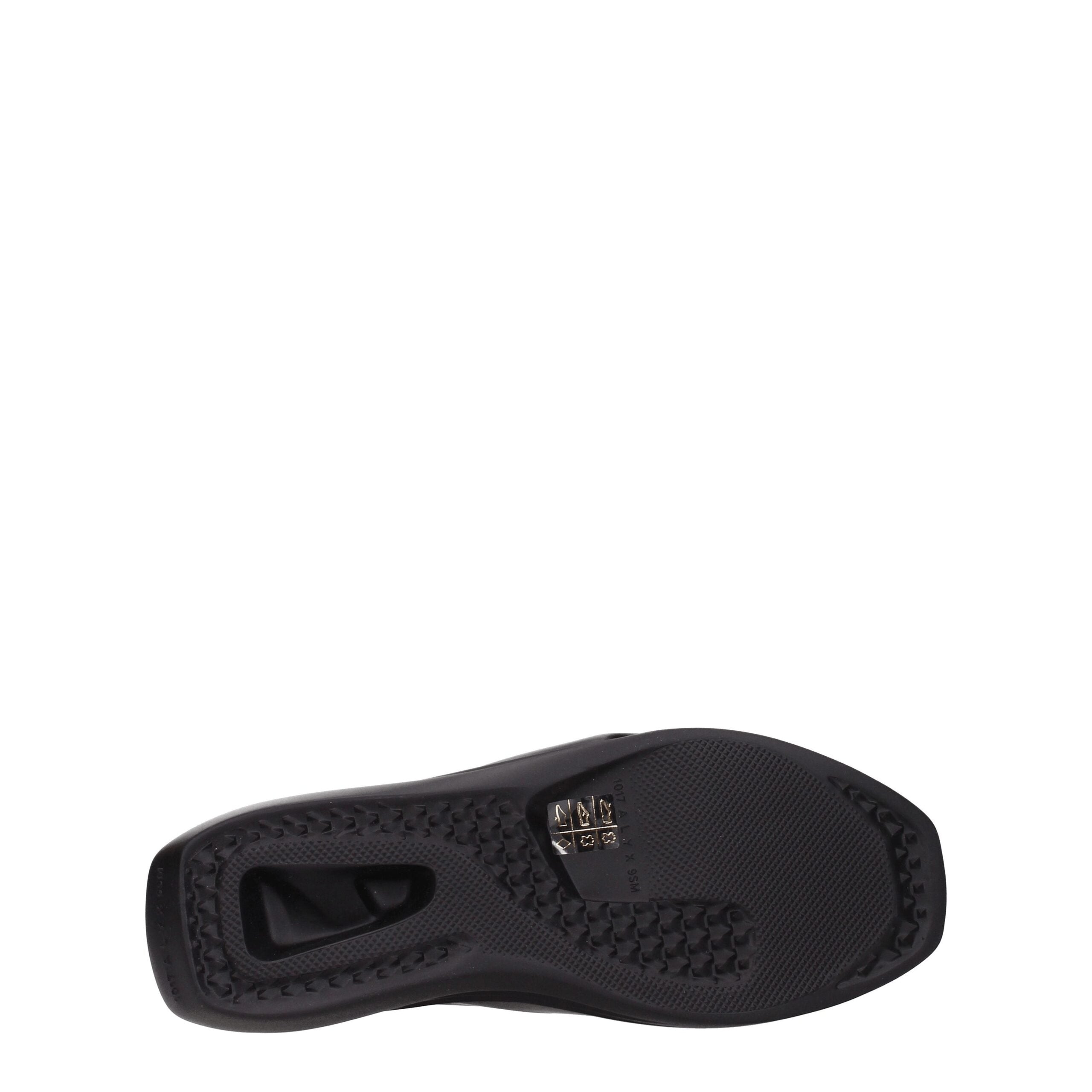 Alyx Black Leather Slippers Men's Sandals