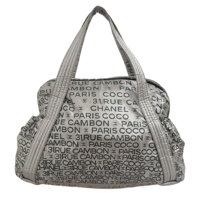 Chanel Unlimited Silver Synthetic Tote Bag (Pre-Owned)
