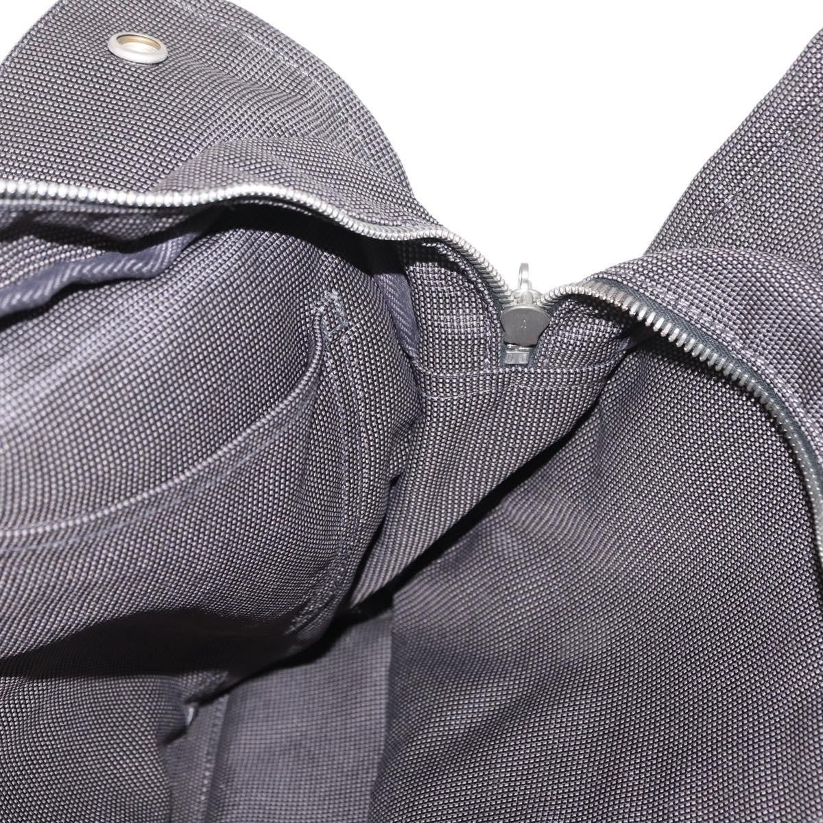 Hermes Fourre-Tout Herline Fourre-Tout Herline Gray Canvas Tote Bag Bag (Pre-Owned)