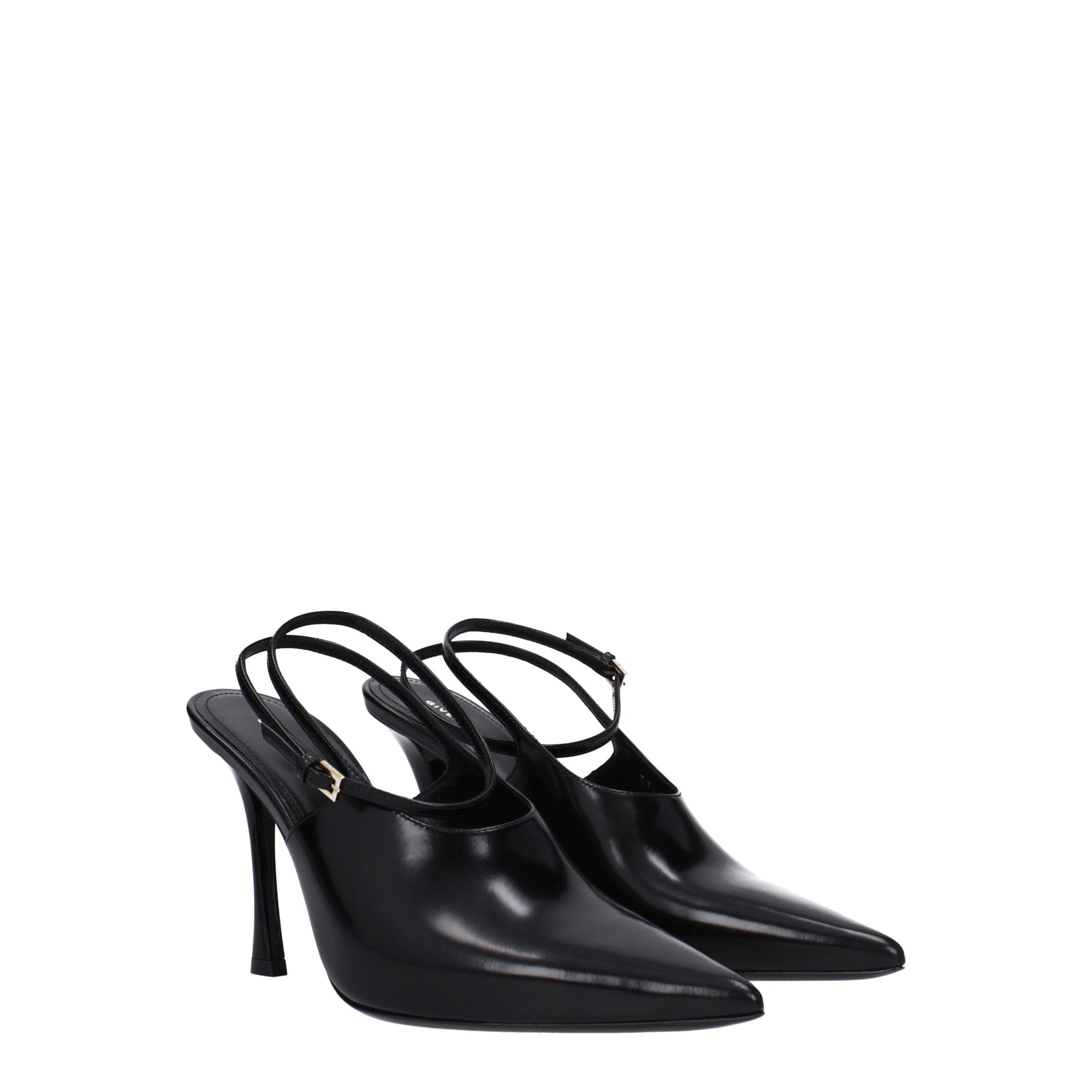 Givenchy Black Leather High Heel Women's Pumps