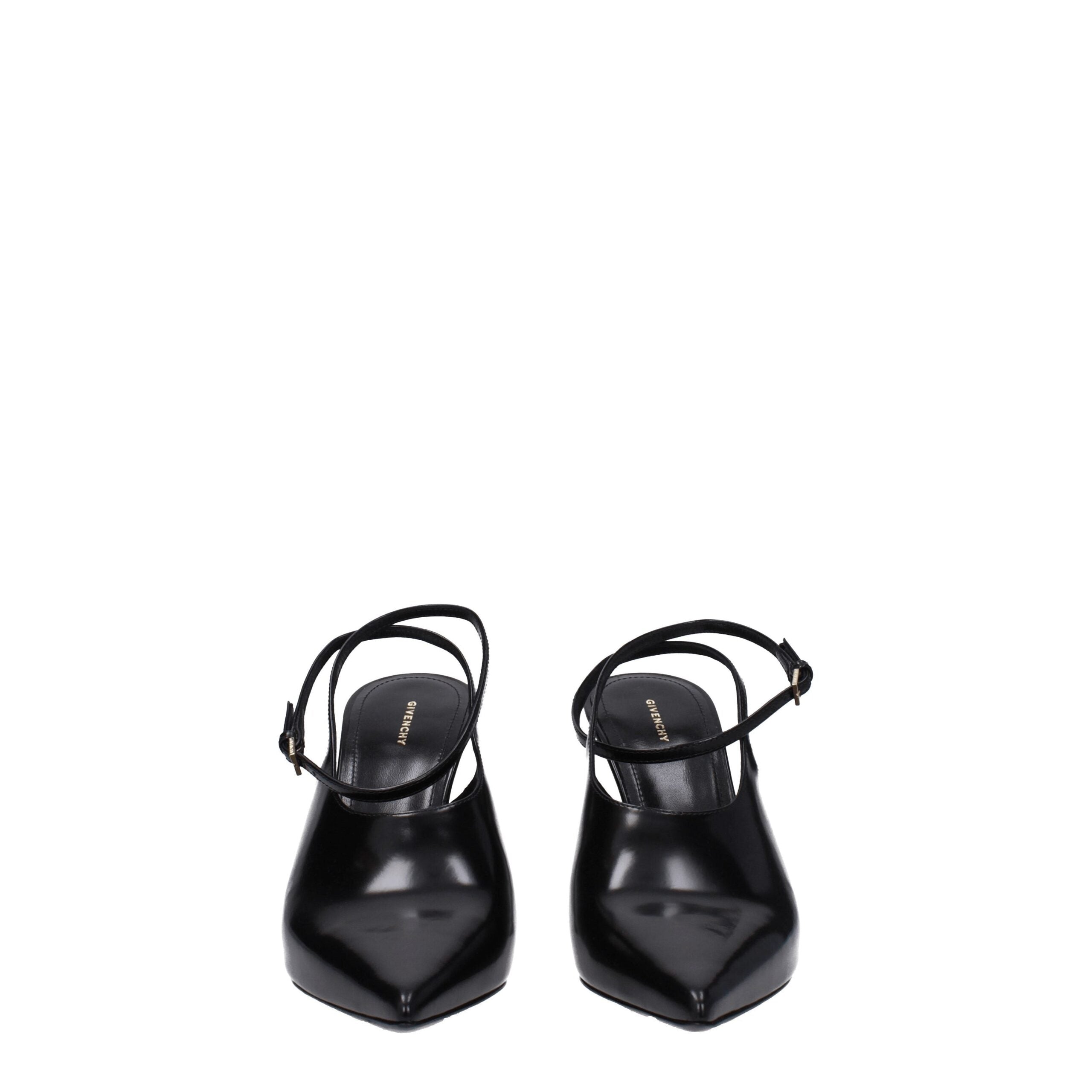 Givenchy Black Leather High Heel Women's Pumps