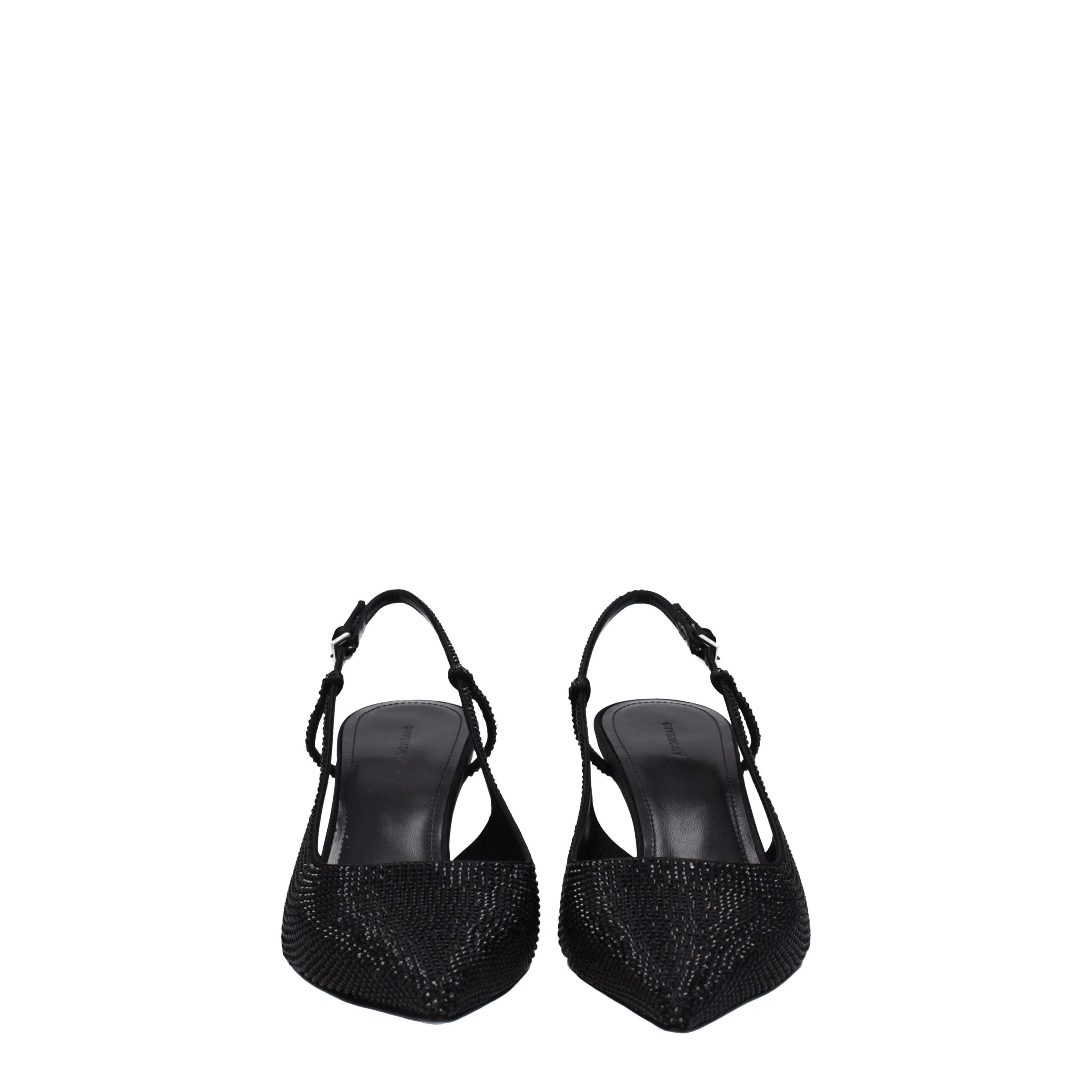 Givenchy Black Fabric High Heel Women's Pumps