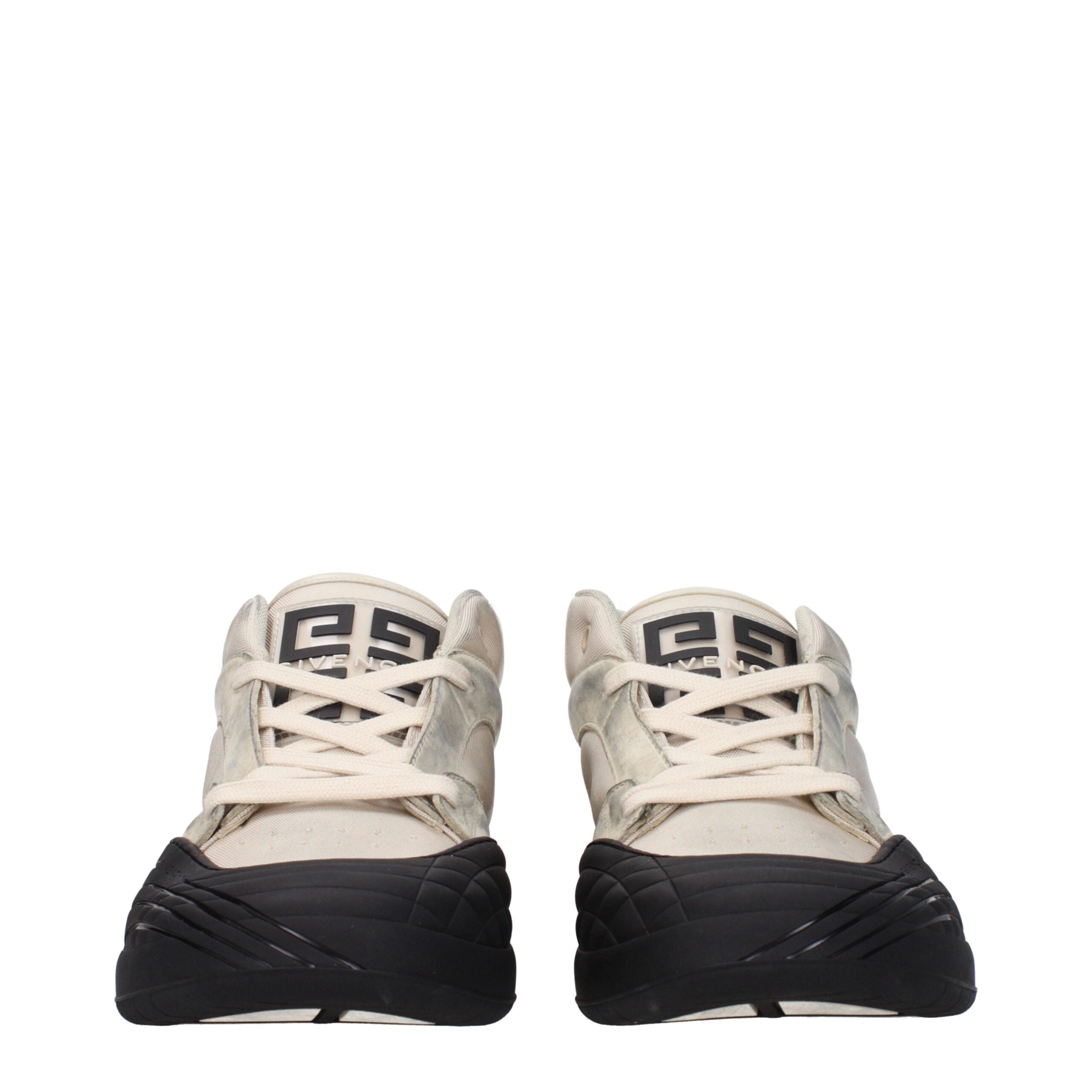 Givenchy Beige Fabric Chunky Men's Sneakers