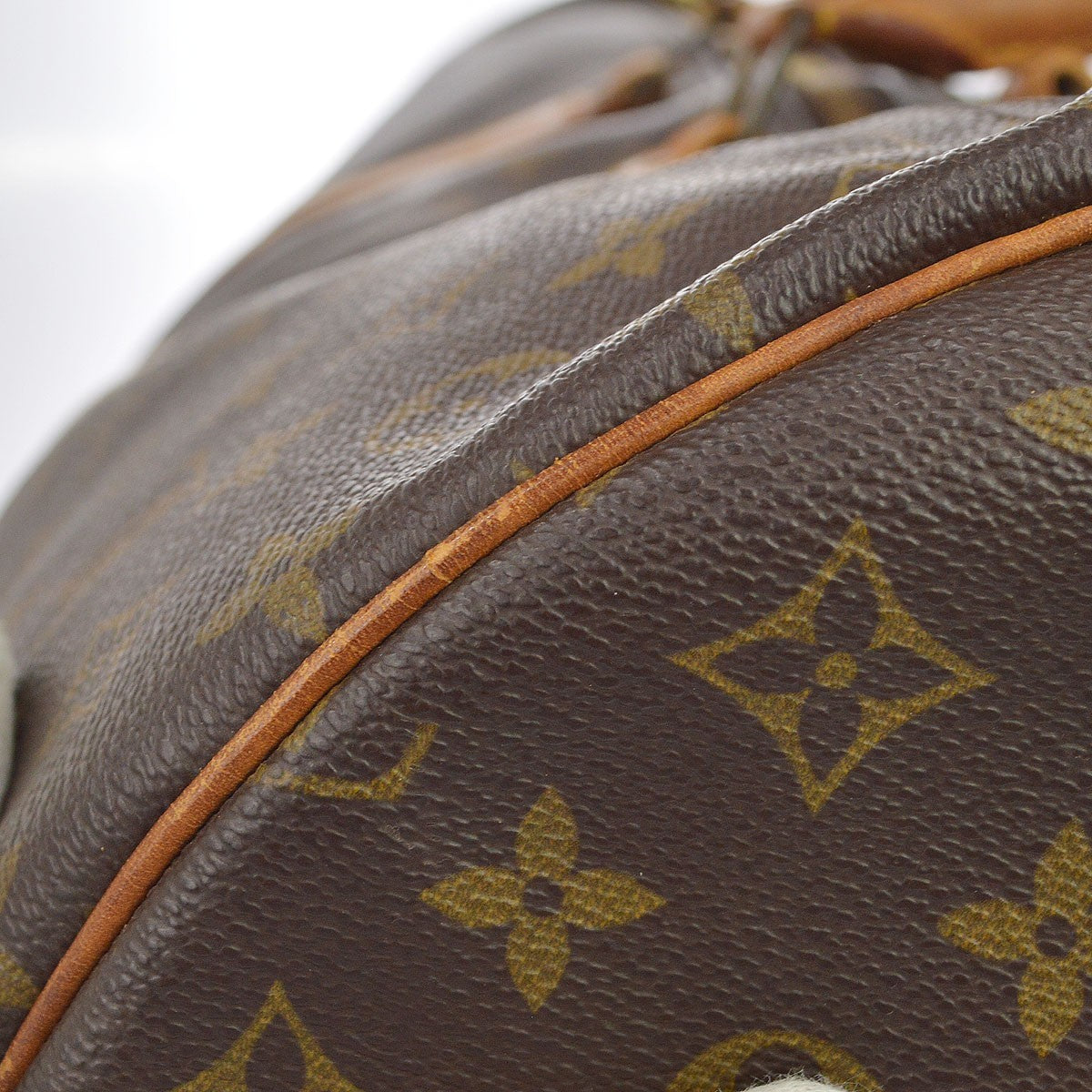 Louis Vuitton Keepall Monogram Canvas Brown Canvas Travel Bag Bag (Pre-Owned)