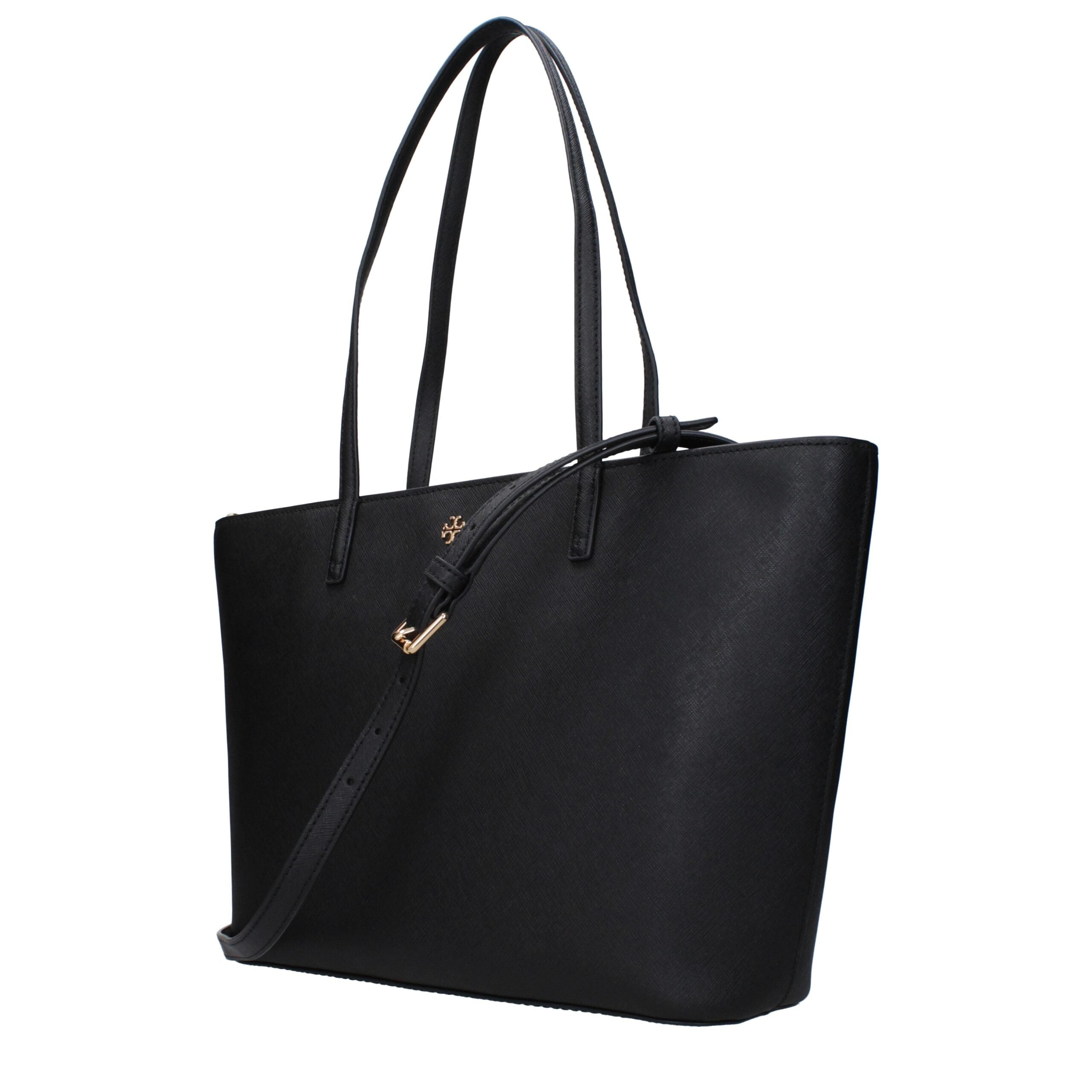Tory Burch Black Leather Shoulder Women's Bag
