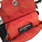 Chanel Travel Line Black Canvas Clutch Bag (Pre-Owned)