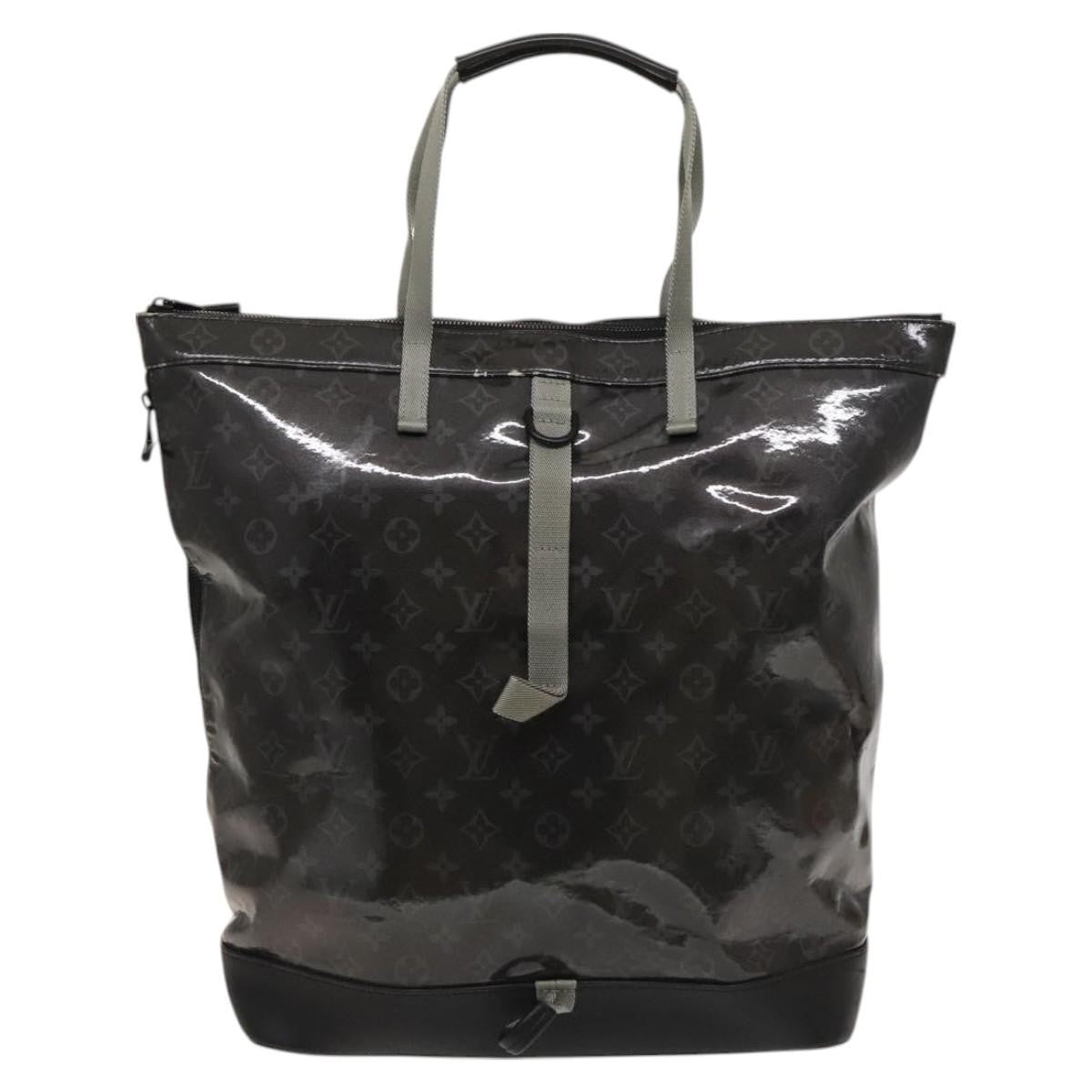 Louis Vuitton Zipped Tote Limited Edition Monogram Eclipse Glaze Canvas Black Canvas Backpack Bag (Pre-Owned)