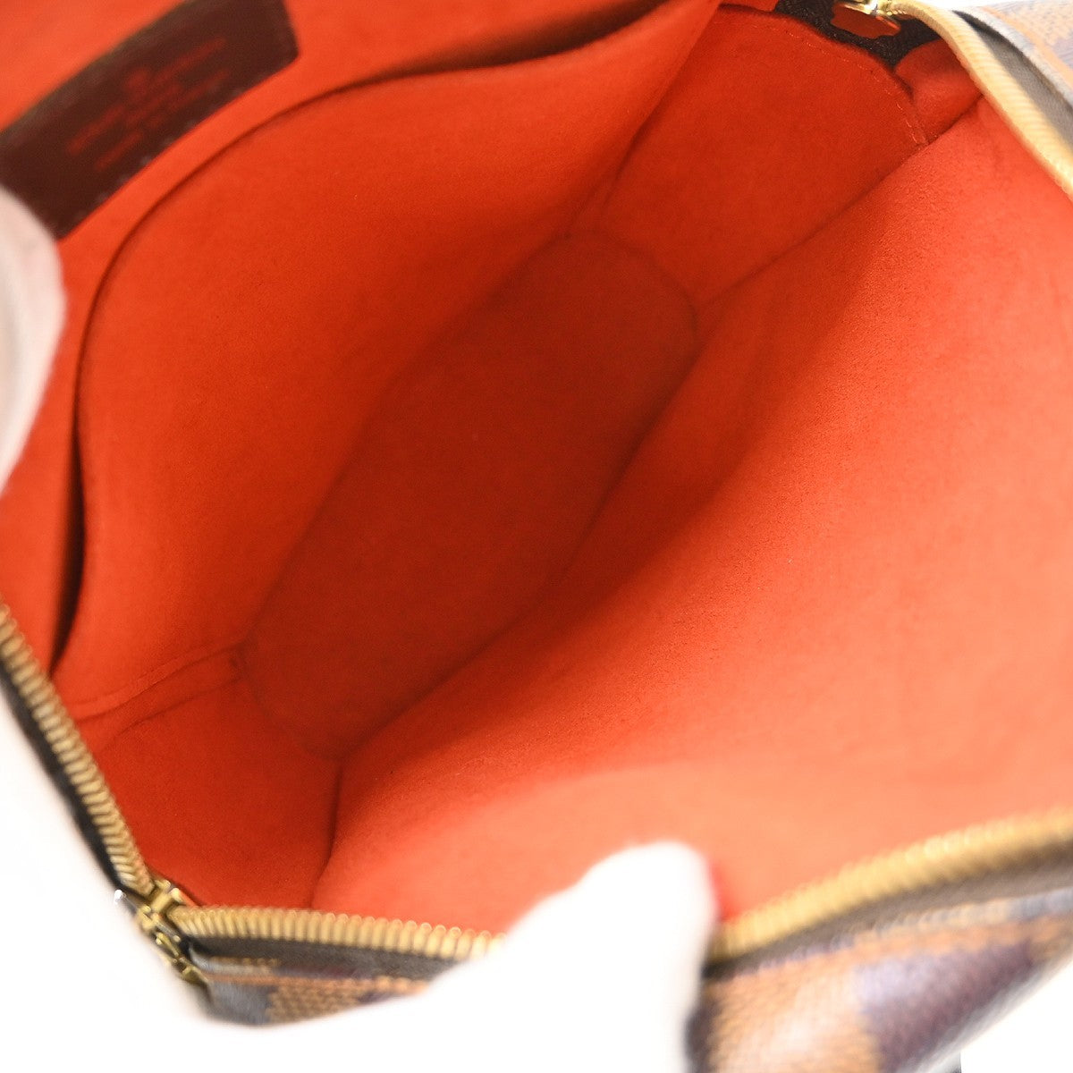 Louis Vuitton Ipanema Damier Ebene Brown Canvas Shoulder Bag Bag (Pre-Owned)