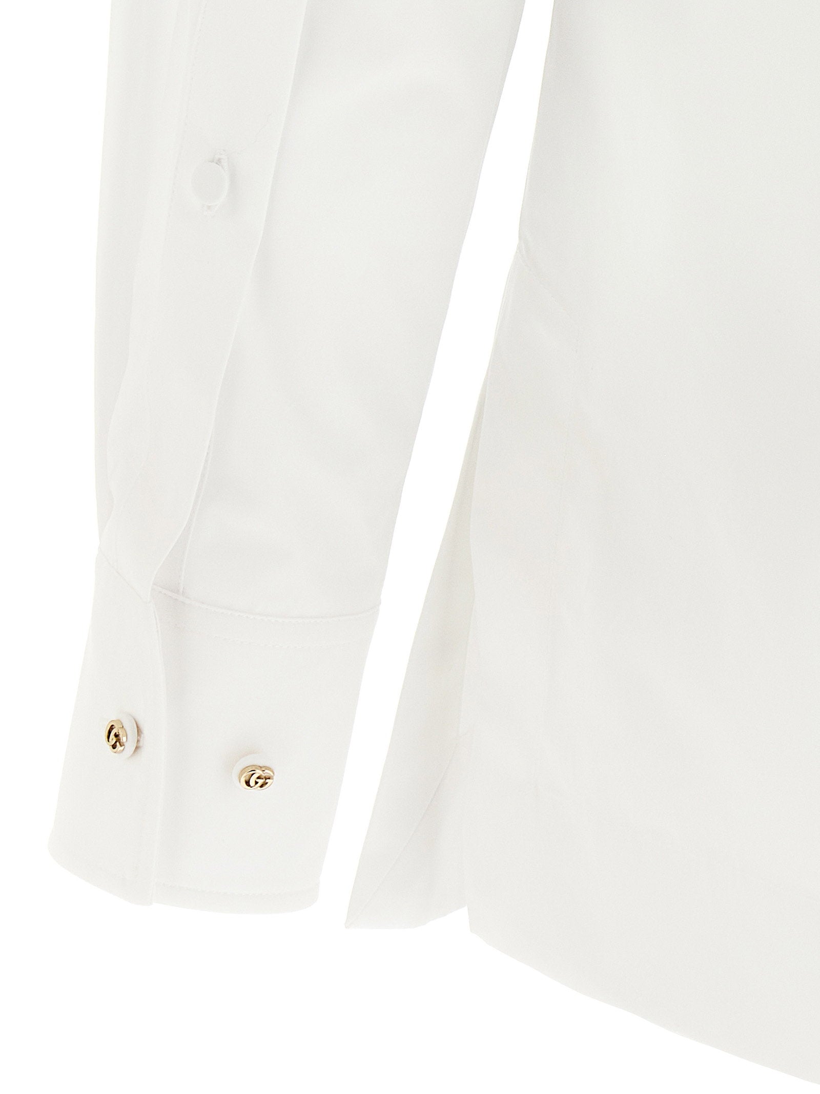 Gucci Women's Double G Embroidery Shirt