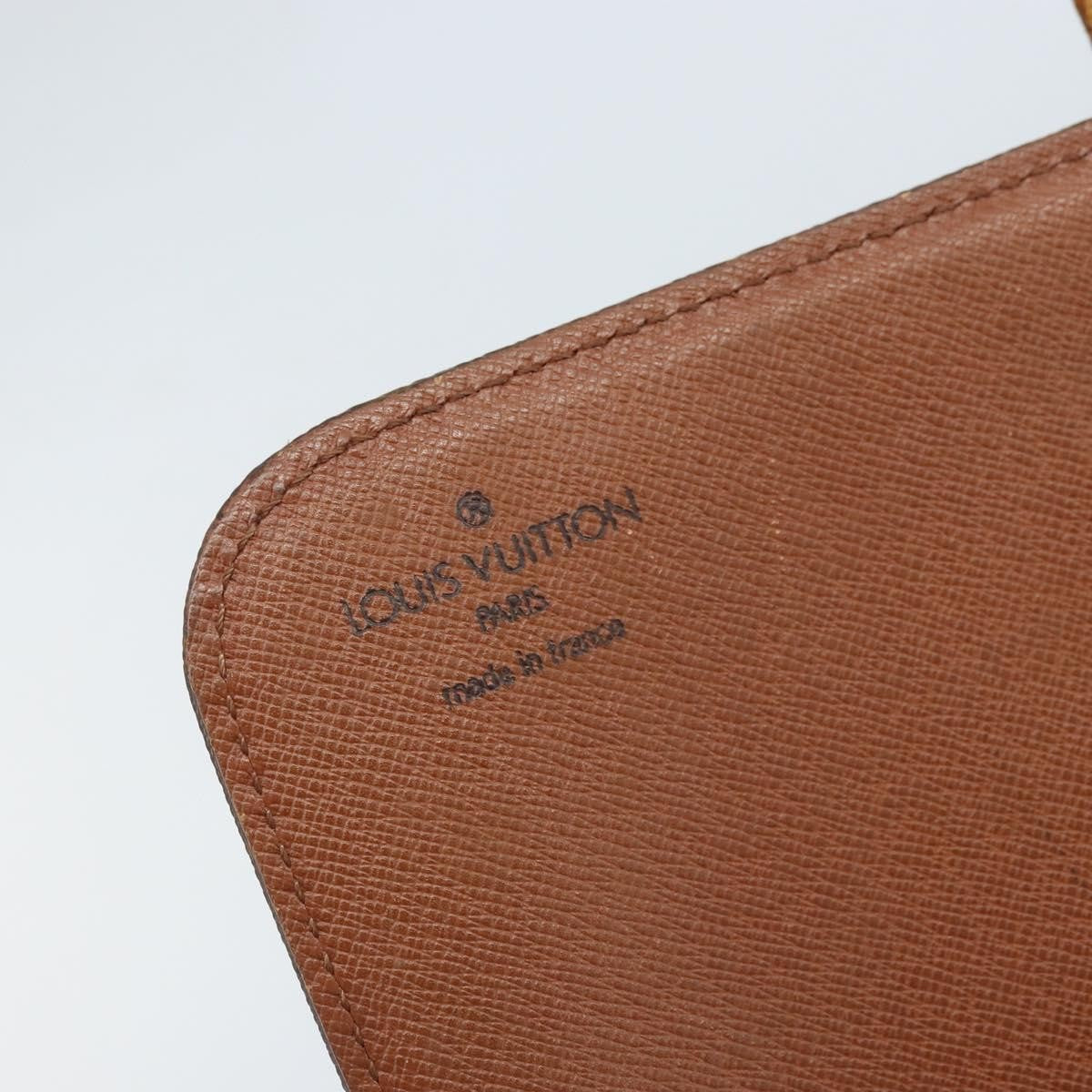 Louis Vuitton Cartouchiere Monogram Canvas Brown Canvas Shoulder Bag Bag (Pre-Owned)