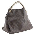 Louis Vuitton Artsy Brown Canvas Shoulder Bag (Pre-Owned)