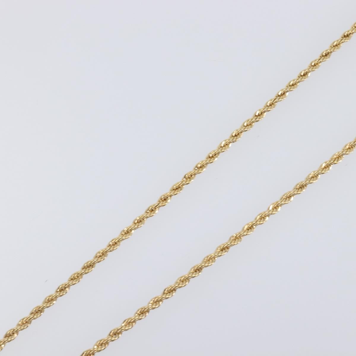 Givenchy Vintage Metal Gold Metal Necklace Jewelry (Pre-Owned)