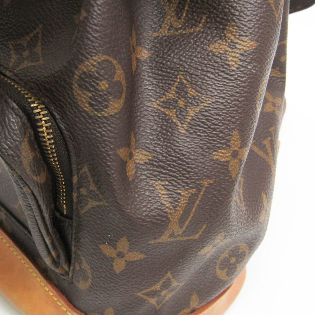 Louis Vuitton Vintage Montsouris Monogram Canvas Brown Canvas Backpack Bag (Pre-Owned)