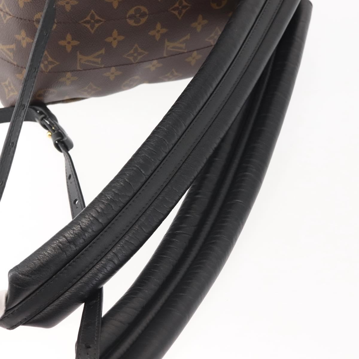 Louis Vuitton Palm Springs Reverse Monogram Canvas Brown Canvas Backpack Bag (Pre-Owned)