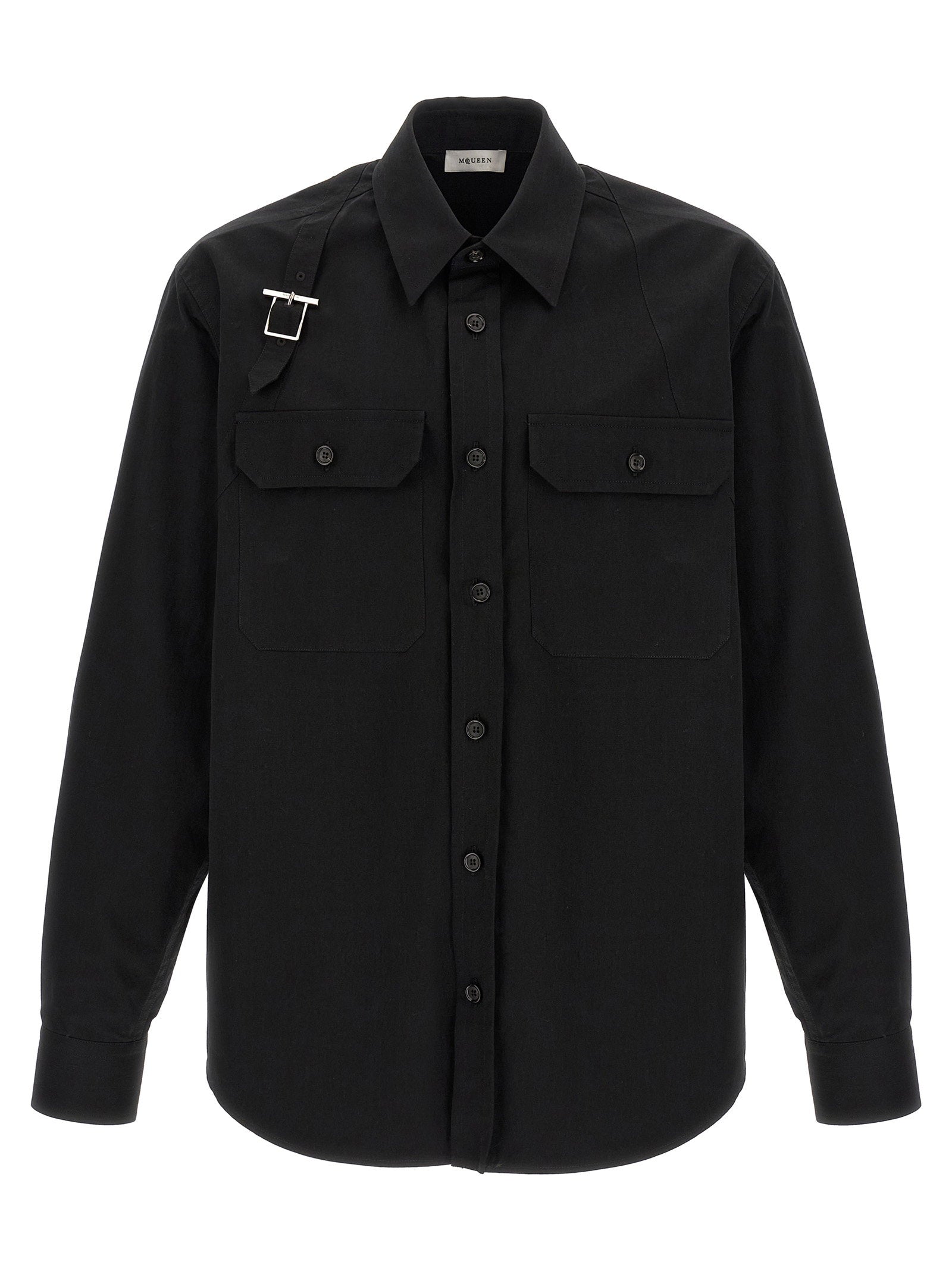 Alexander Mcqueen Men's Harness Utility Shirt