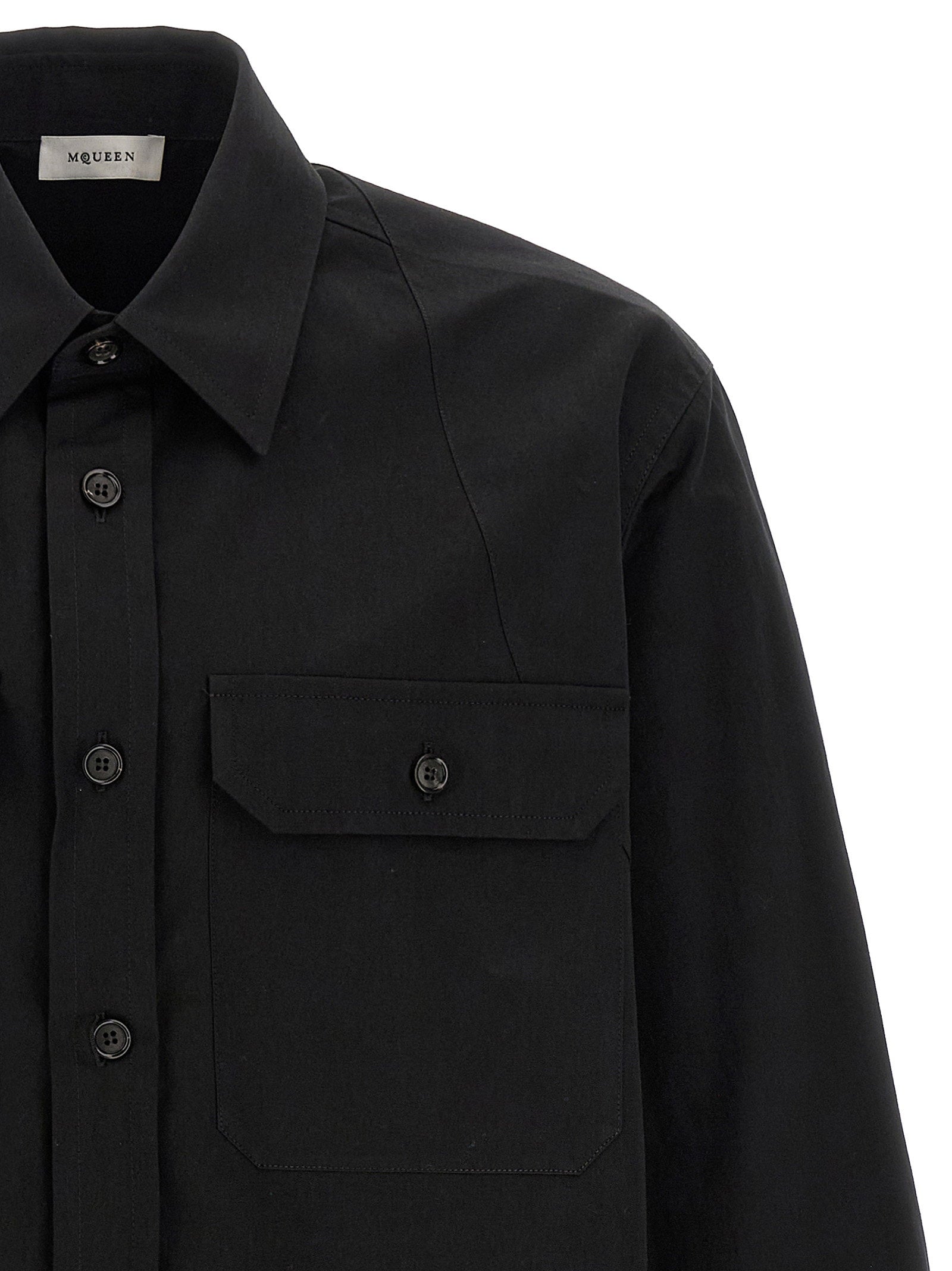 Alexander Mcqueen Men's Harness Utility Shirt