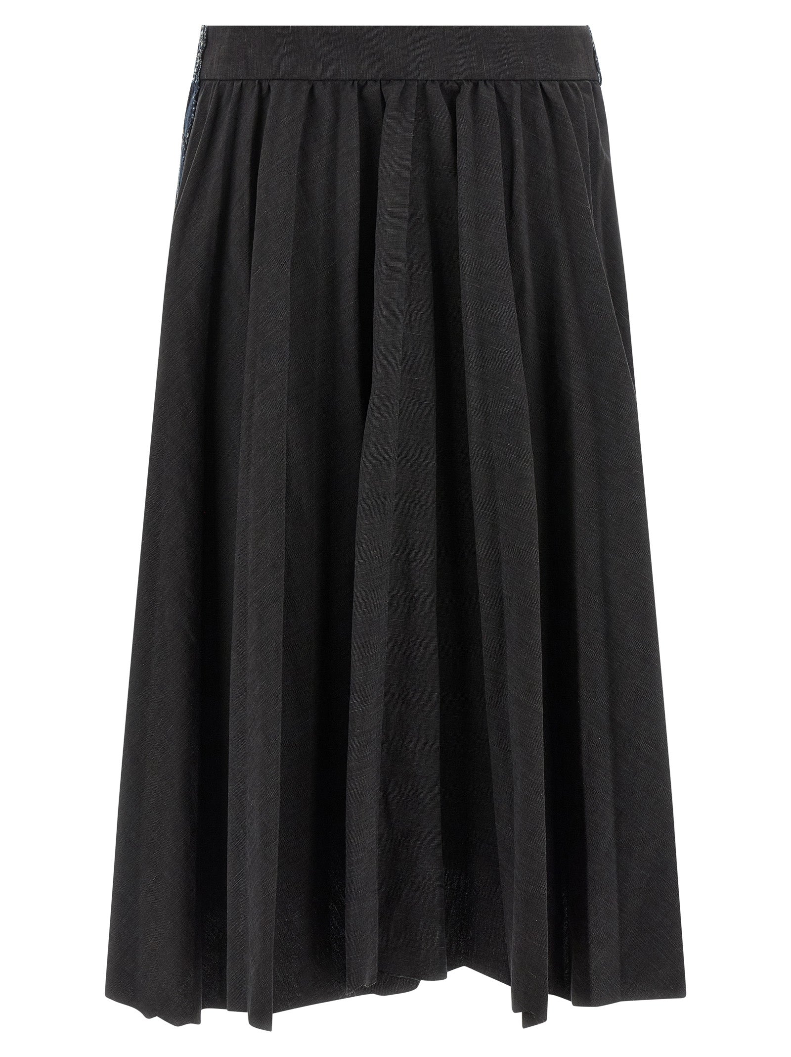 Balenciaga Women's Hybrid Pleated Skirt