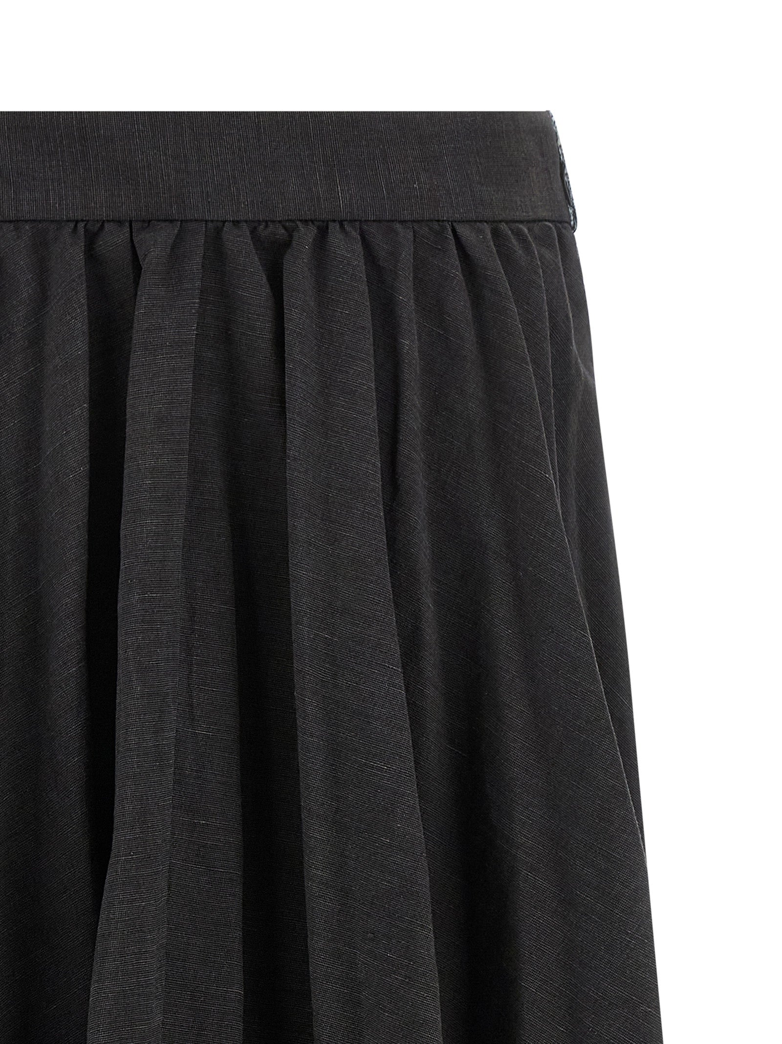 Balenciaga Women's Hybrid Pleated Skirt