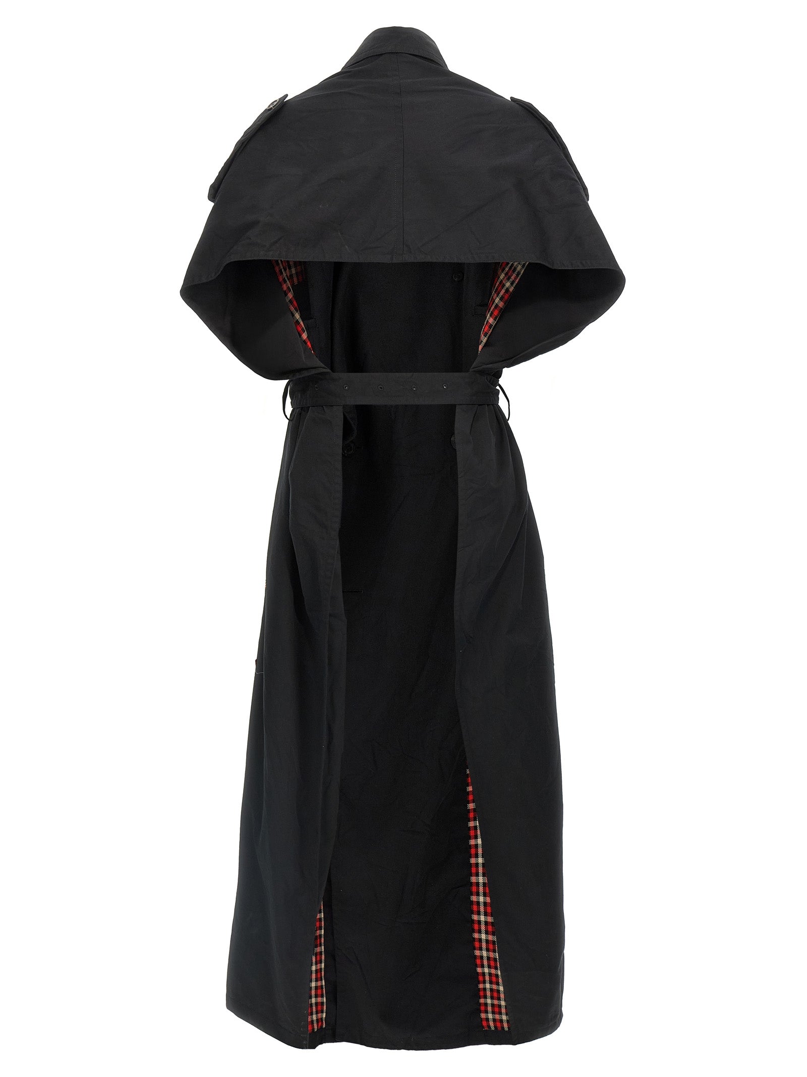 Balenciaga Women's Stole Trench Coat