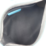 Louis Vuitton Messenger Triangle Turquoise Canvas Shoulder Bag (Pre-Owned)