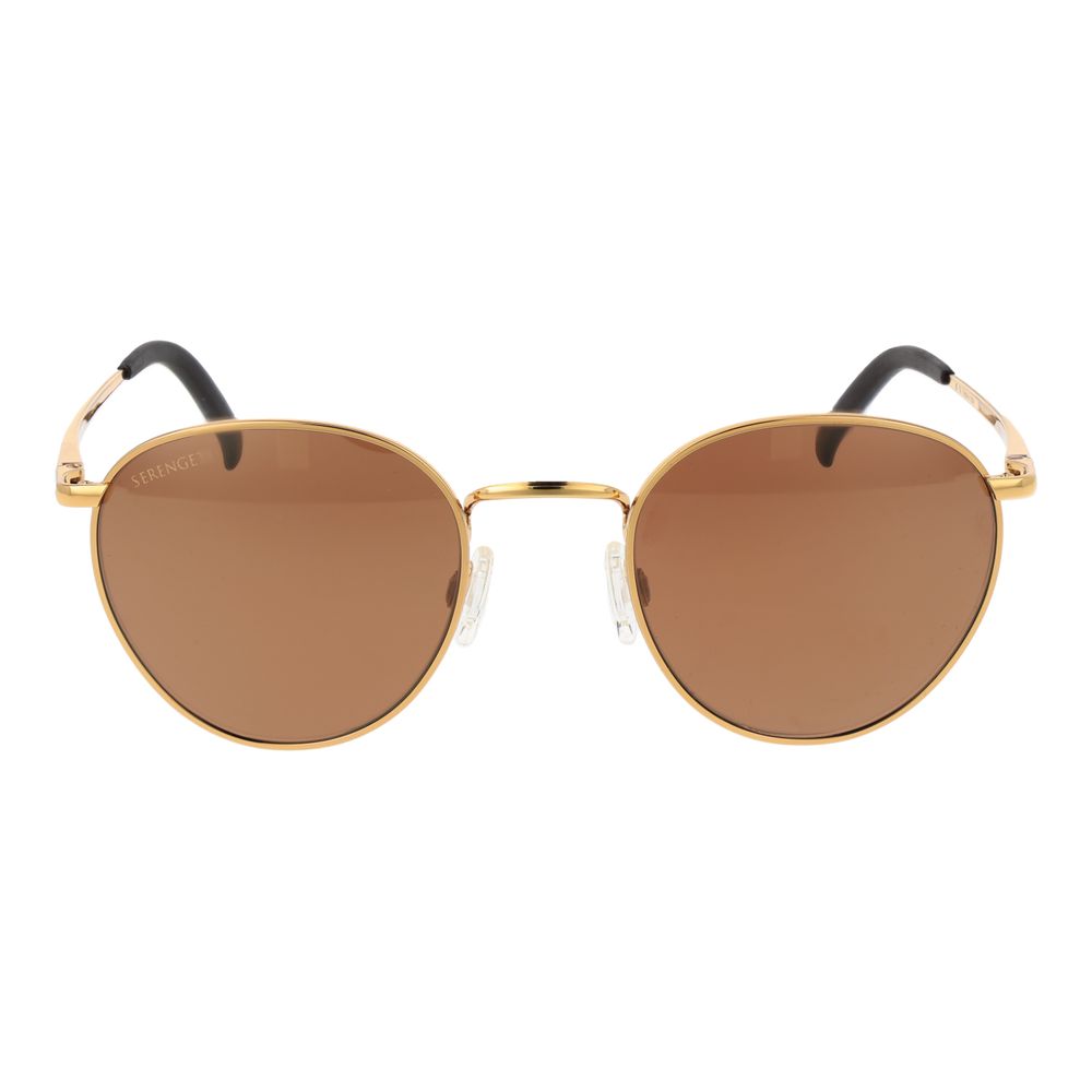 Serengeti Gold Metal  Sunglasses