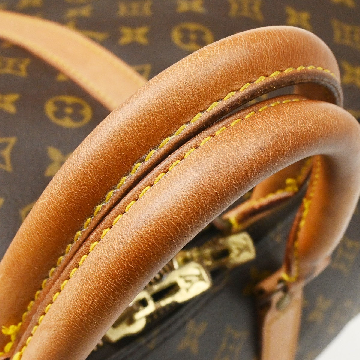 Louis Vuitton Keepall Monogram Canvas Brown Canvas Travel Bag Bag (Pre-Owned)