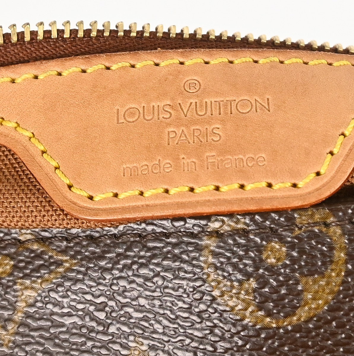 Louis Vuitton Cabas Piano Monogram Canvas Brown Canvas Tote Bag Bag (Pre-Owned)