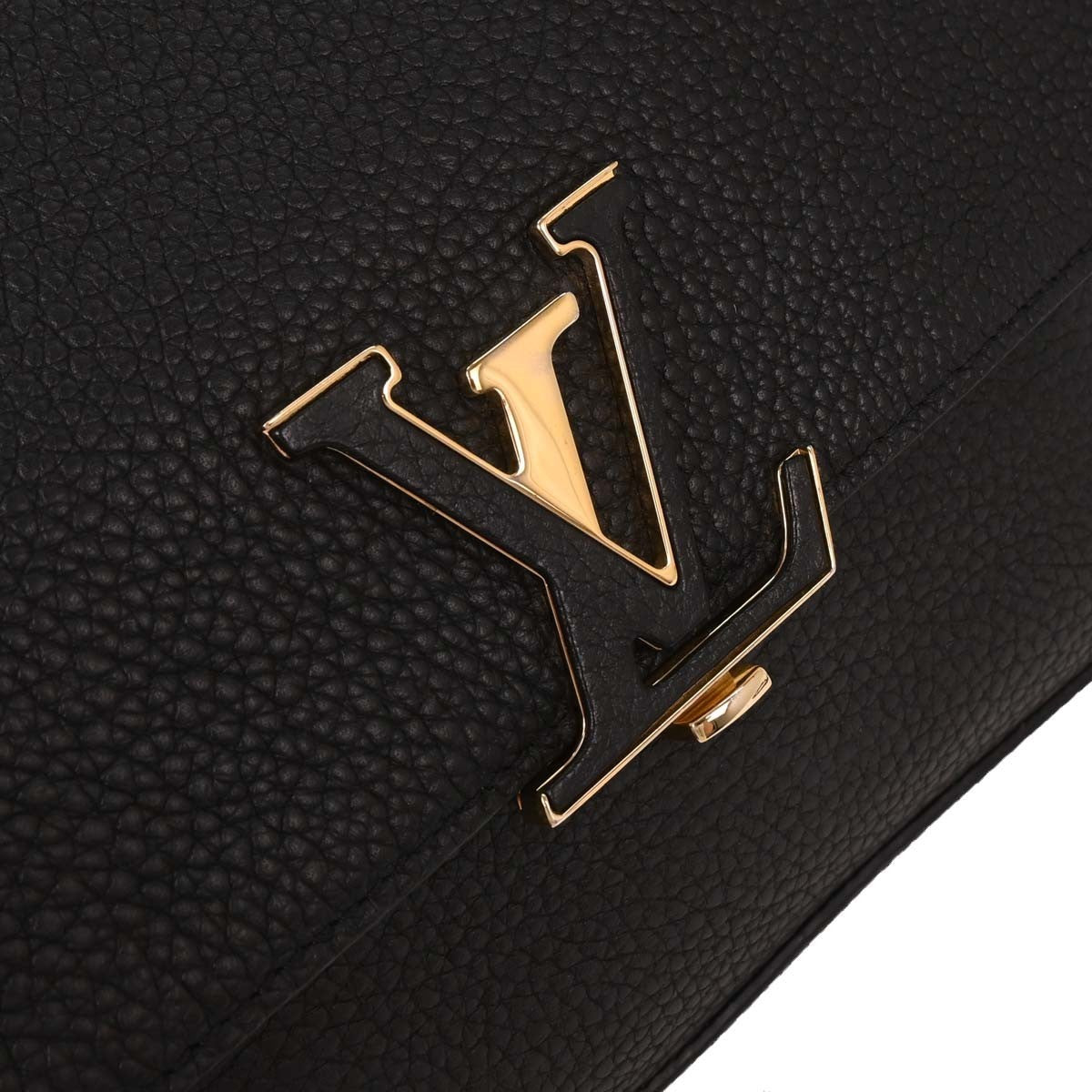 Louis Vuitton Volta Leather Black Leather Handbag (Pre-Owned)