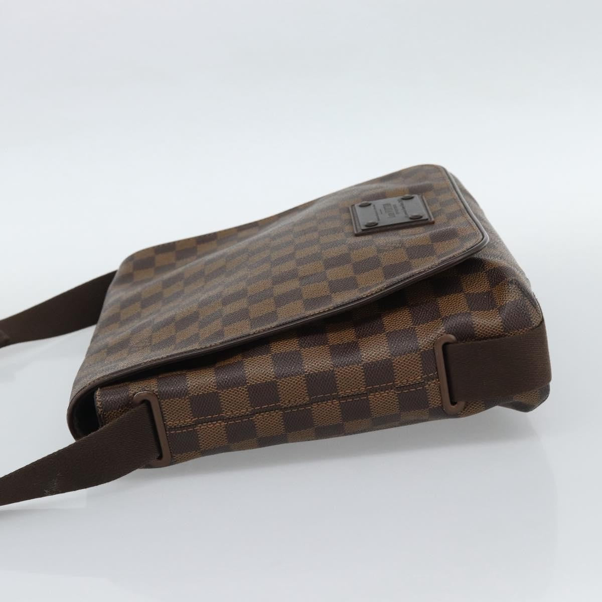 Louis Vuitton Brooklyn Damier Ebene Brown Canvas Shoulder Bag Bag (Pre-Owned)