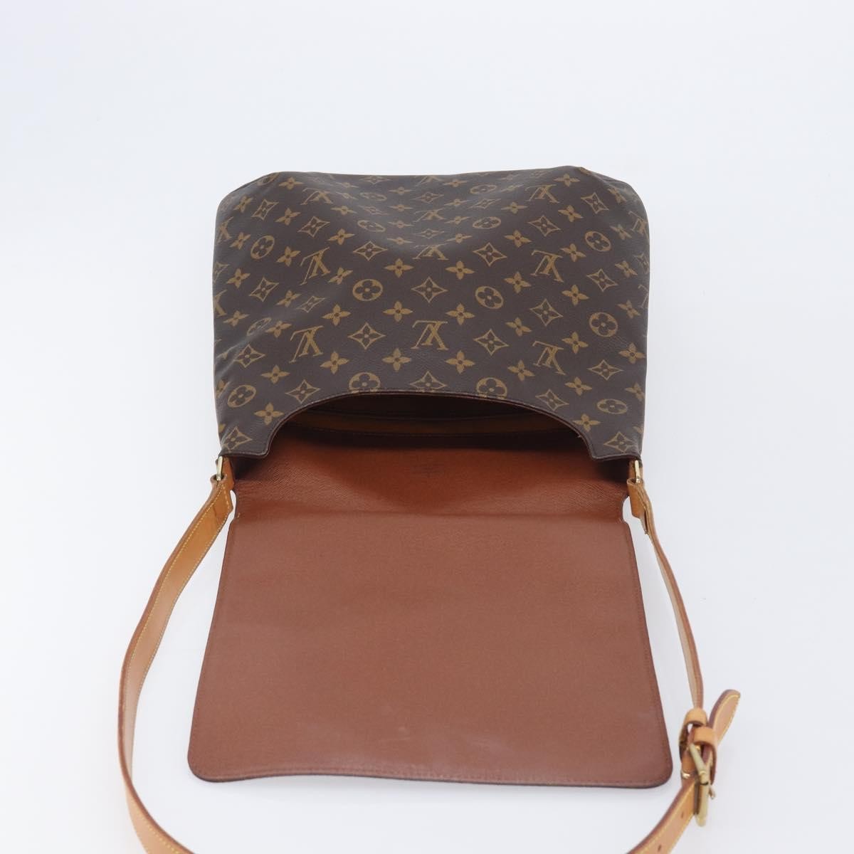 Louis Vuitton Musette Monogram Canvas Brown Canvas Handbag (Pre-Owned)