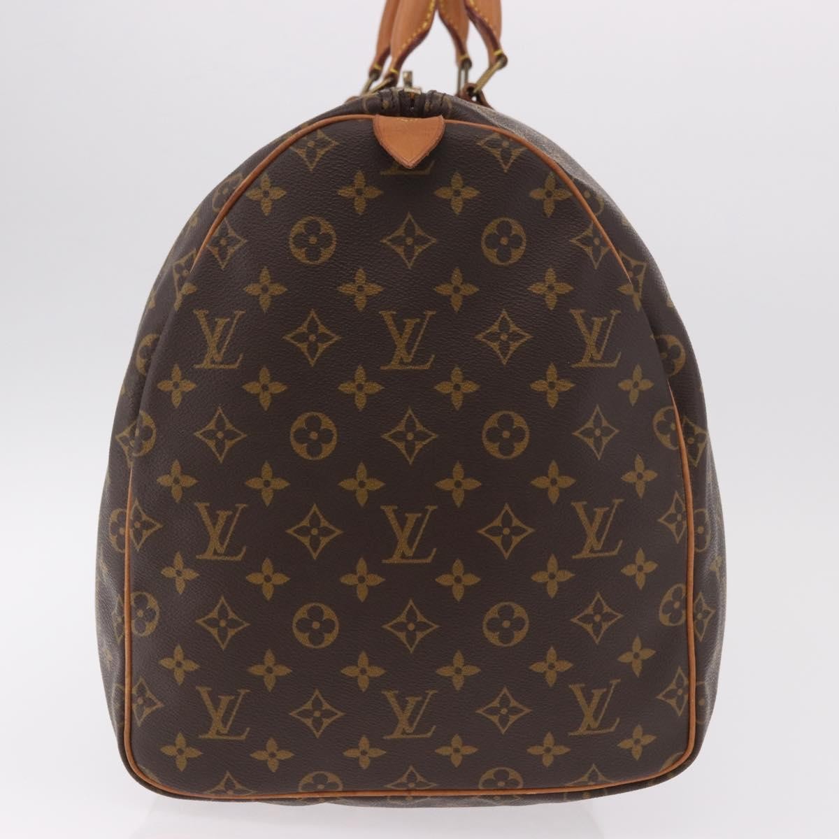 Louis Vuitton Keepall Monogram Canvas Brown Canvas Travel Bag Bag (Pre-Owned)