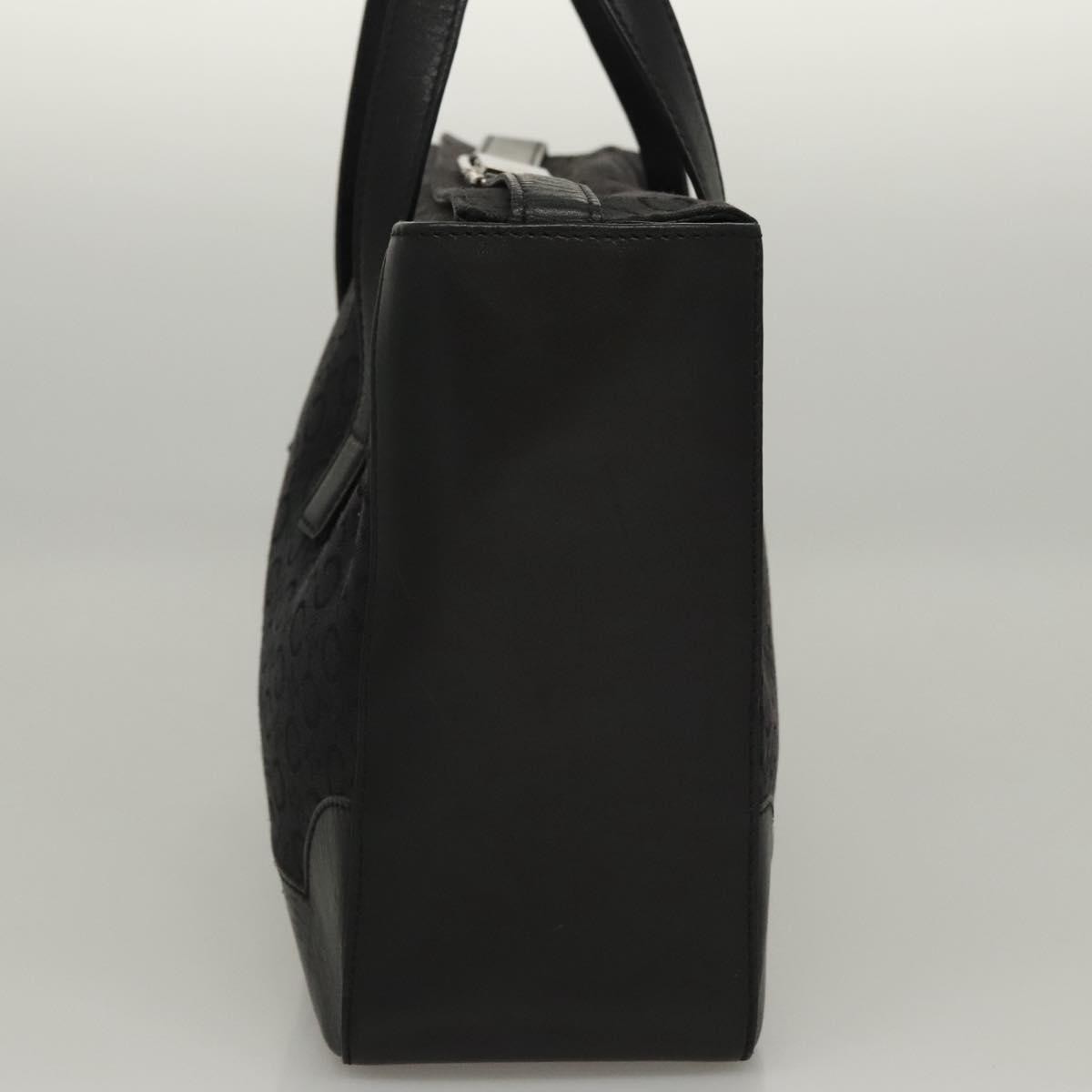 Celine C Macadam Canvas Black Canvas Handbag (Pre-Owned)