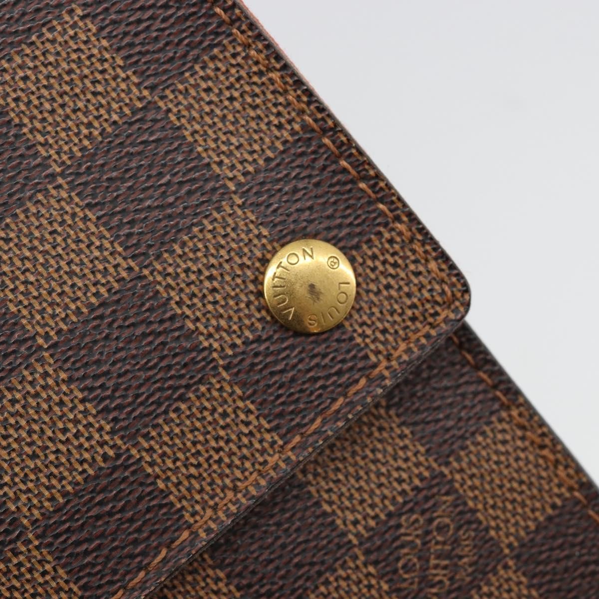 Louis Vuitton Portobello Messenger Damier Ebene Brown Canvas Shoulder Bag Bag (Pre-Owned)