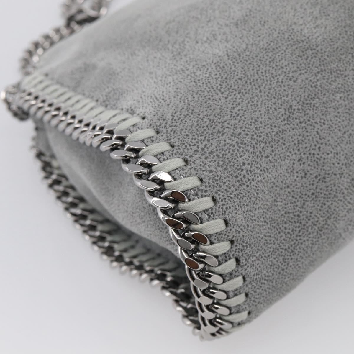 Stella Mccartney Falabella Tote Suede Gray Suede Crossbody Bag Bag (Pre-Owned)