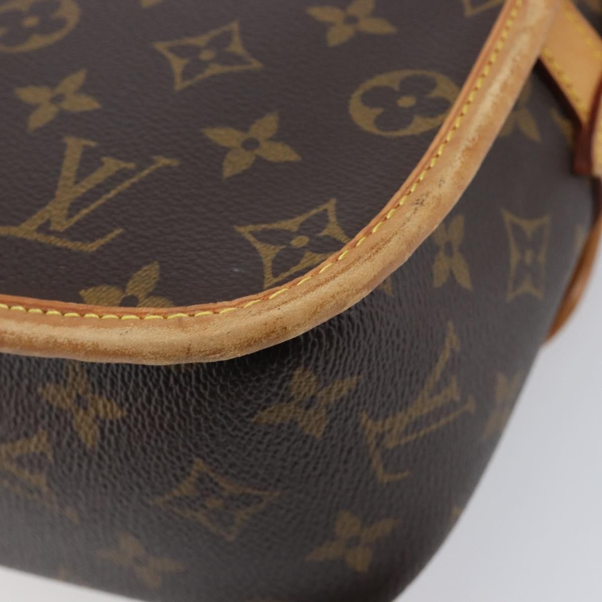 Louis Vuitton Sologne Monogram Canvas Brown Canvas Handbag (Pre-Owned)