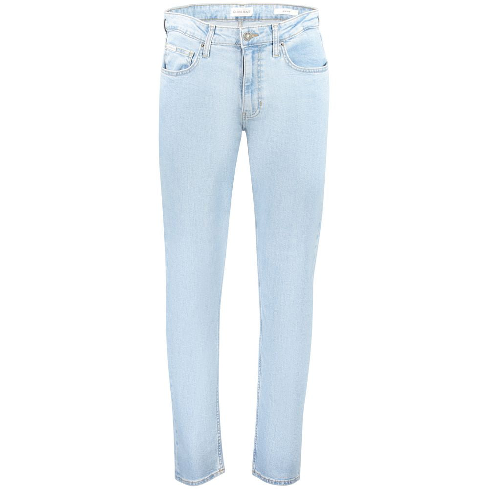 Guess Jeans Azzurro Cotton Men's Men's Jeans