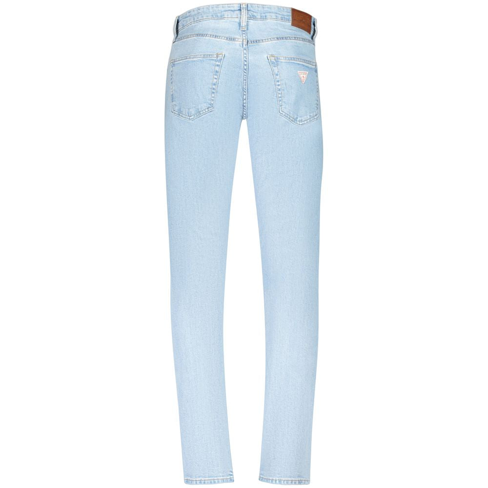 Guess Jeans Azzurro Cotton Men's Men's Jeans