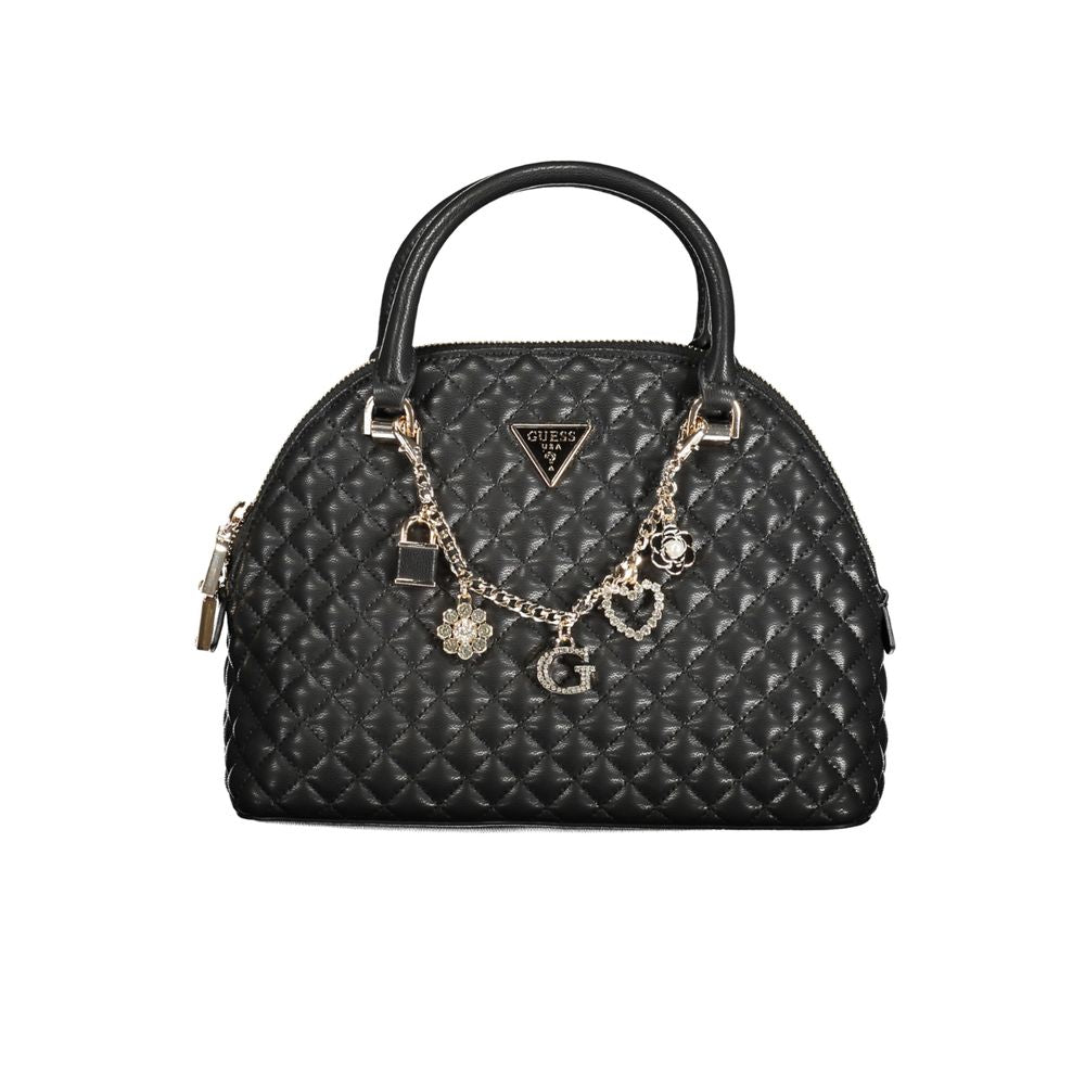 Guess Jeans Black Polyethylene Women Women's Handbag