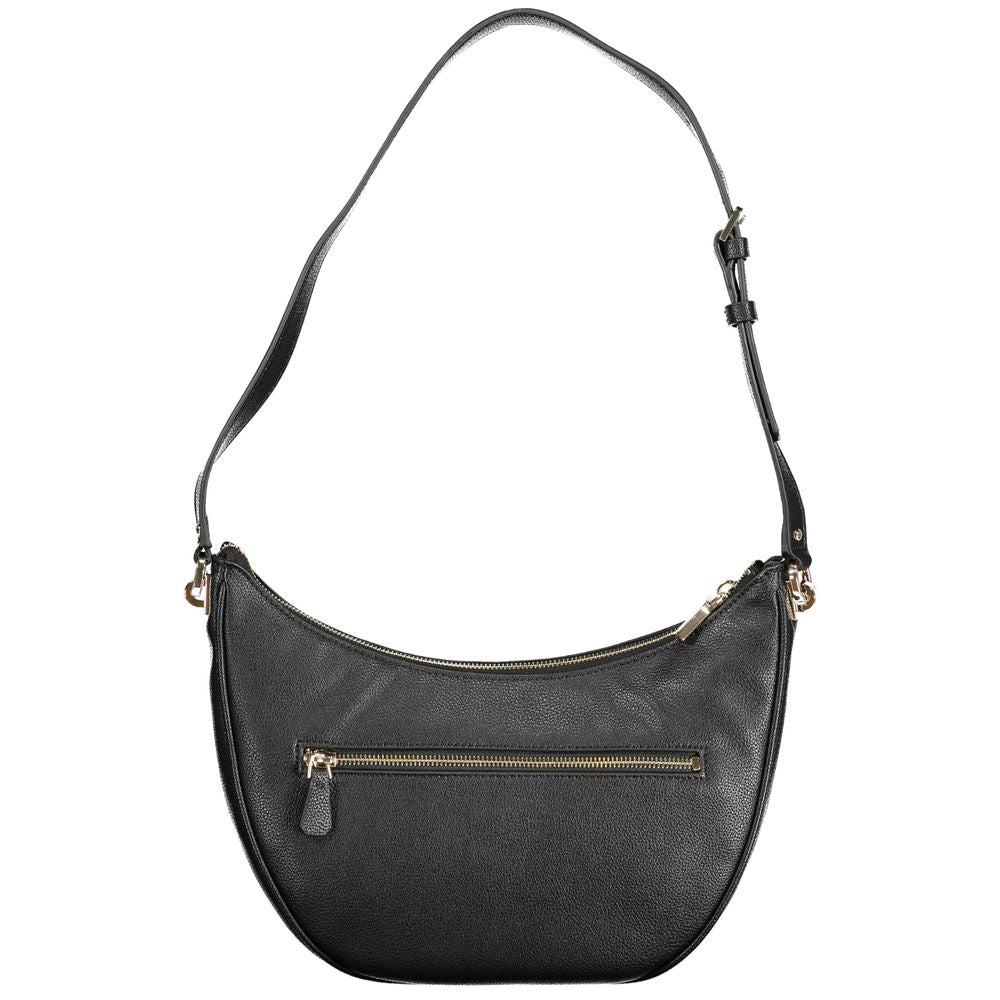 Guess Jeans Nero Poliuretano Women Women's Handbag