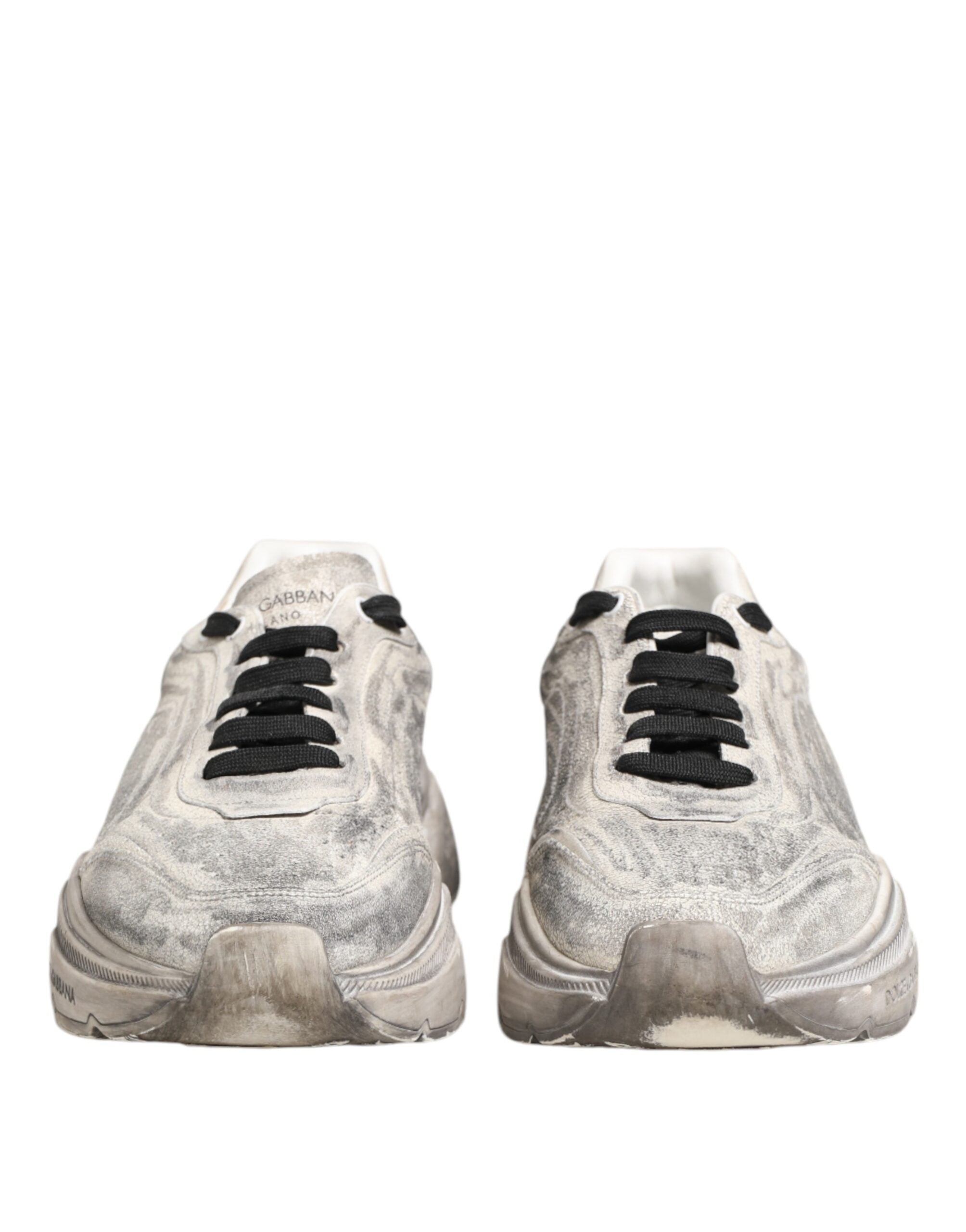 Dolce & Gabbana White Daymaster Low Top Men Sneakers Men's Shoes (Pre-Owned)