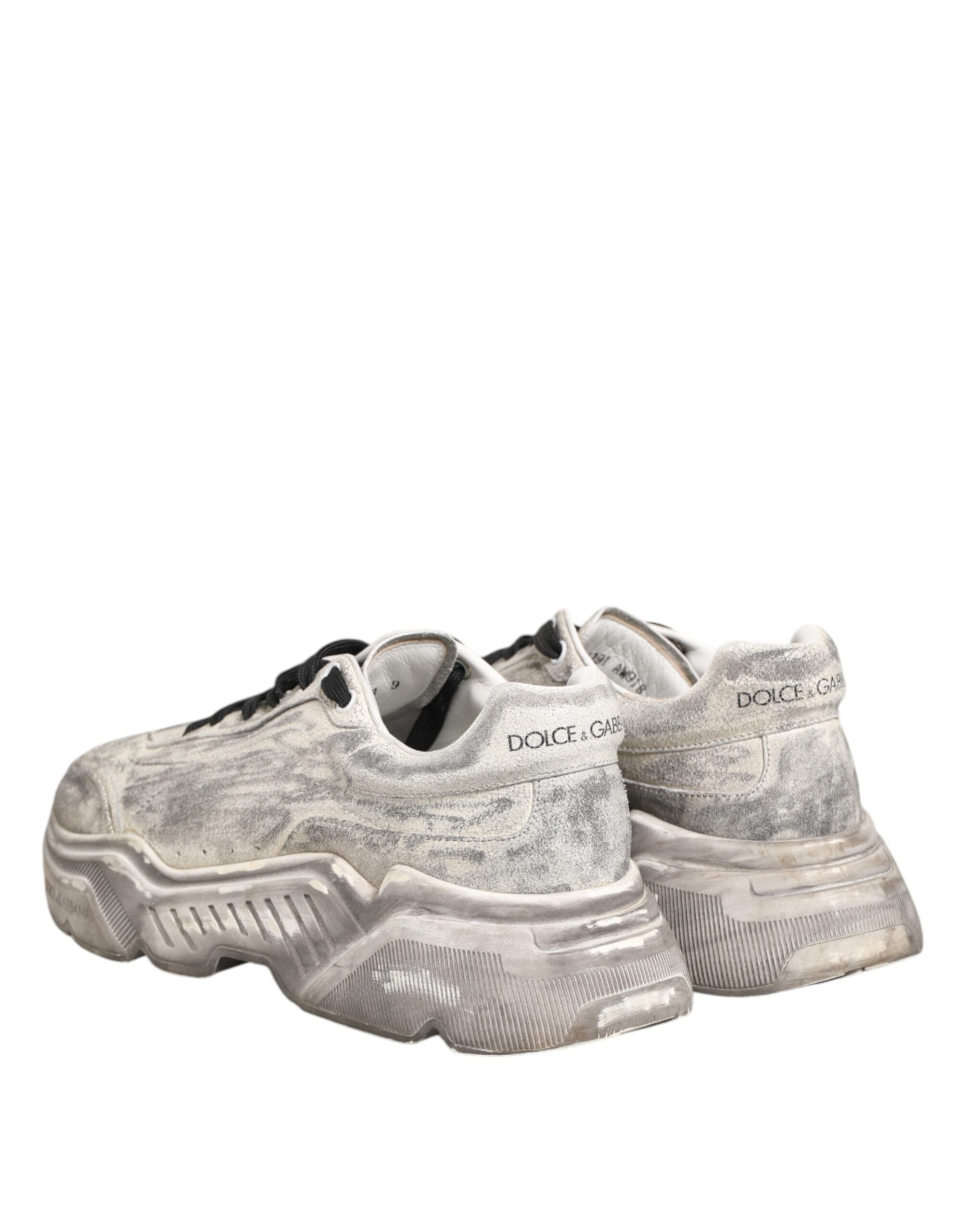 Dolce & Gabbana White Daymaster Low Top Men Sneakers Men's Shoes (Pre-Owned)